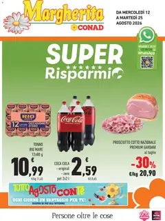 Anteprima del volantino Conad volantino Margherita Lombardia valido a partire dal 12/08/2026