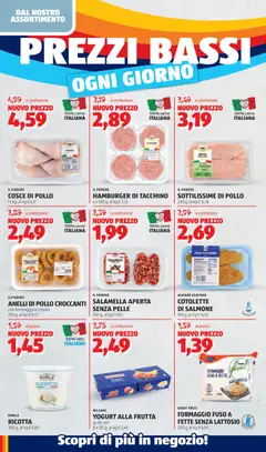 Anteprima del volantino COSCE DI POLLO, 1,1 kg, al kg € 4,17 valido a partire dal 11.05.2026 | Pagina: 2