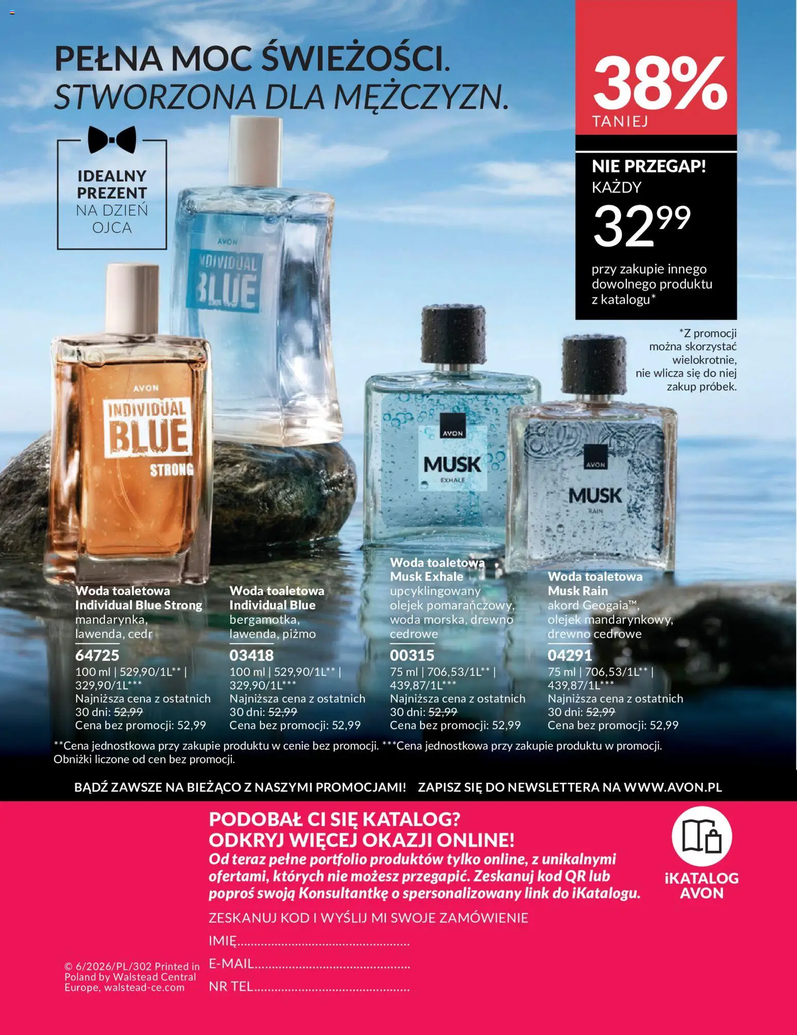 Avon Katalog 6 2026 od 01.06.2026 | Strona: 180 | Produkty: Woda toaletowa, Woda