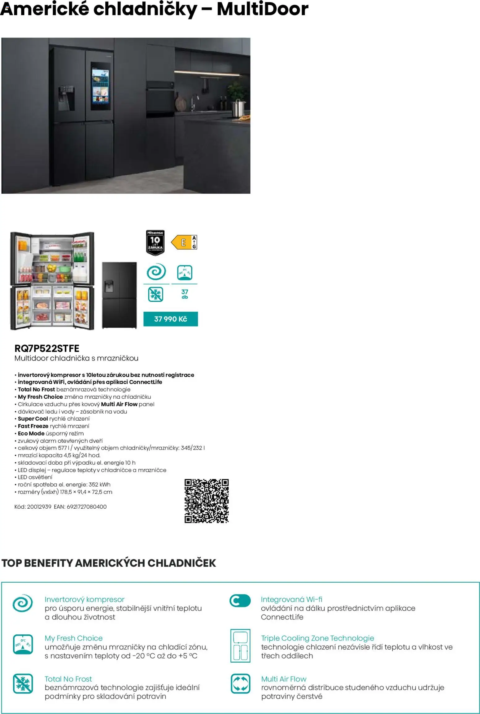 Möbelix leták - Hisense od 01.09.2025 | Strana: 12 | Produkty: Osvětlení, Kompresor, Potraviny, LED