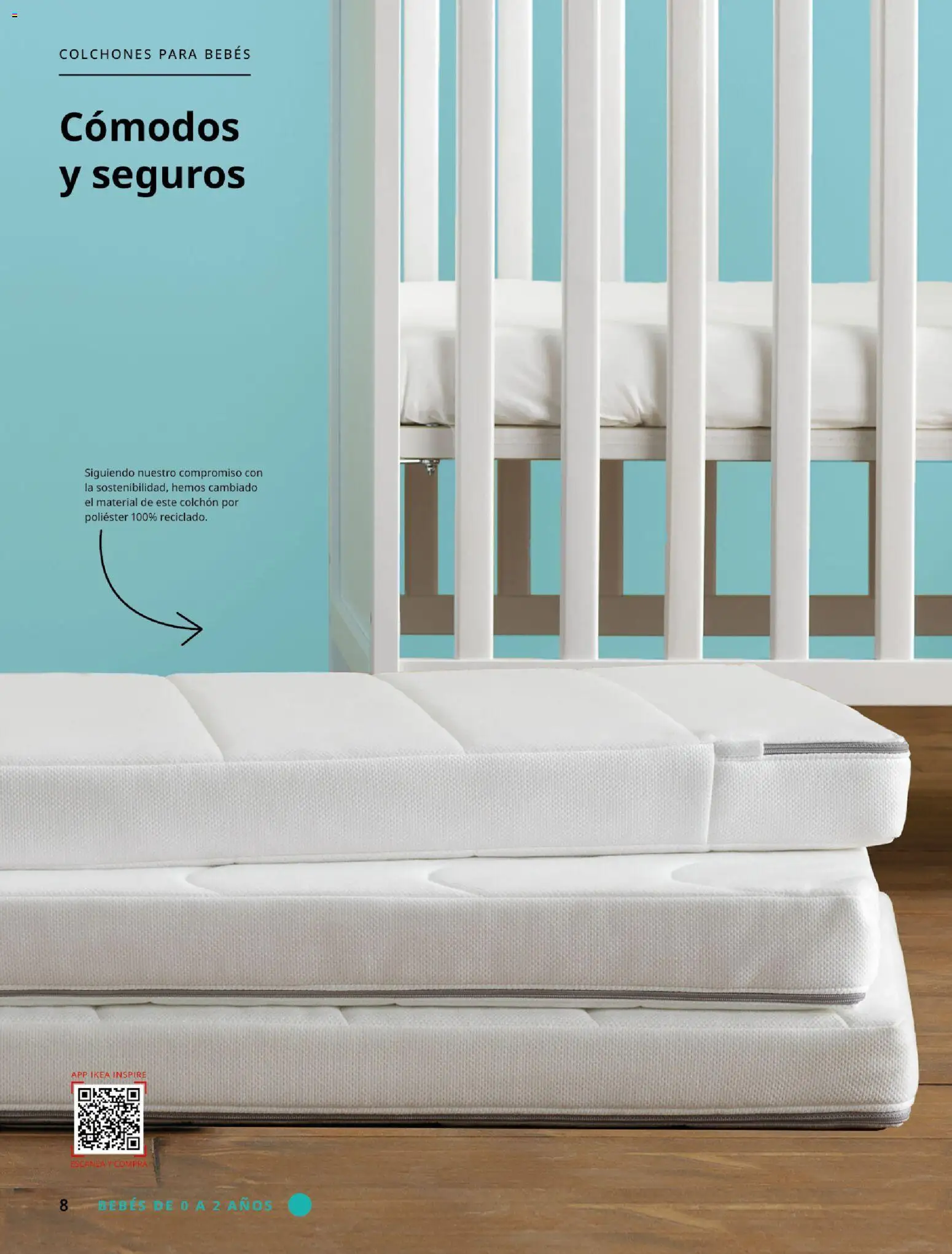 Catálogo IKEA  y los niños  │ válido desde el 06.03.2026 | Página: 8 | Productos: Colchon
