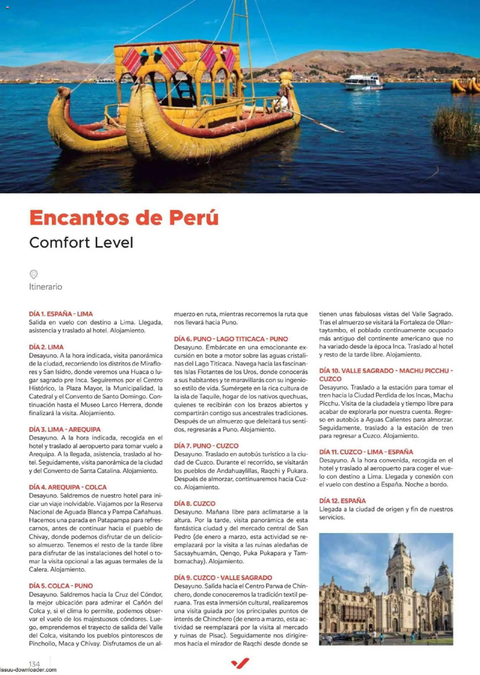 Halcón Viajes Comfort level 2026 │ válido desde el 04.06.2026 | Página: 134 | Productos: Lima, Té