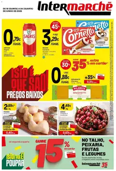 Pré-visualização Intermarché - Isto é que são preços BAIXOS válido de 18.06.2026