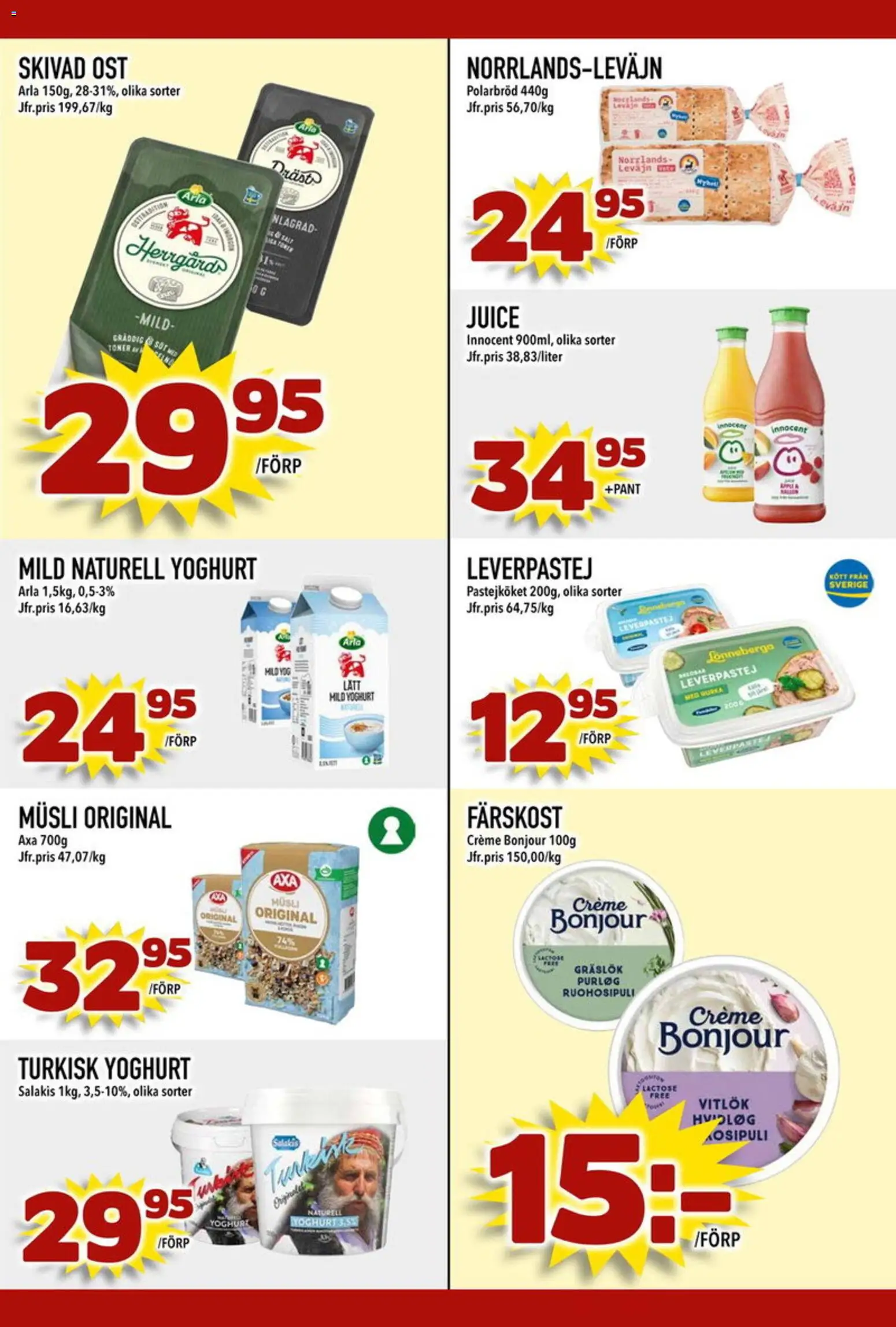 Din Mat reklamblad aktuell från 22/06/2026 | Sida: 4