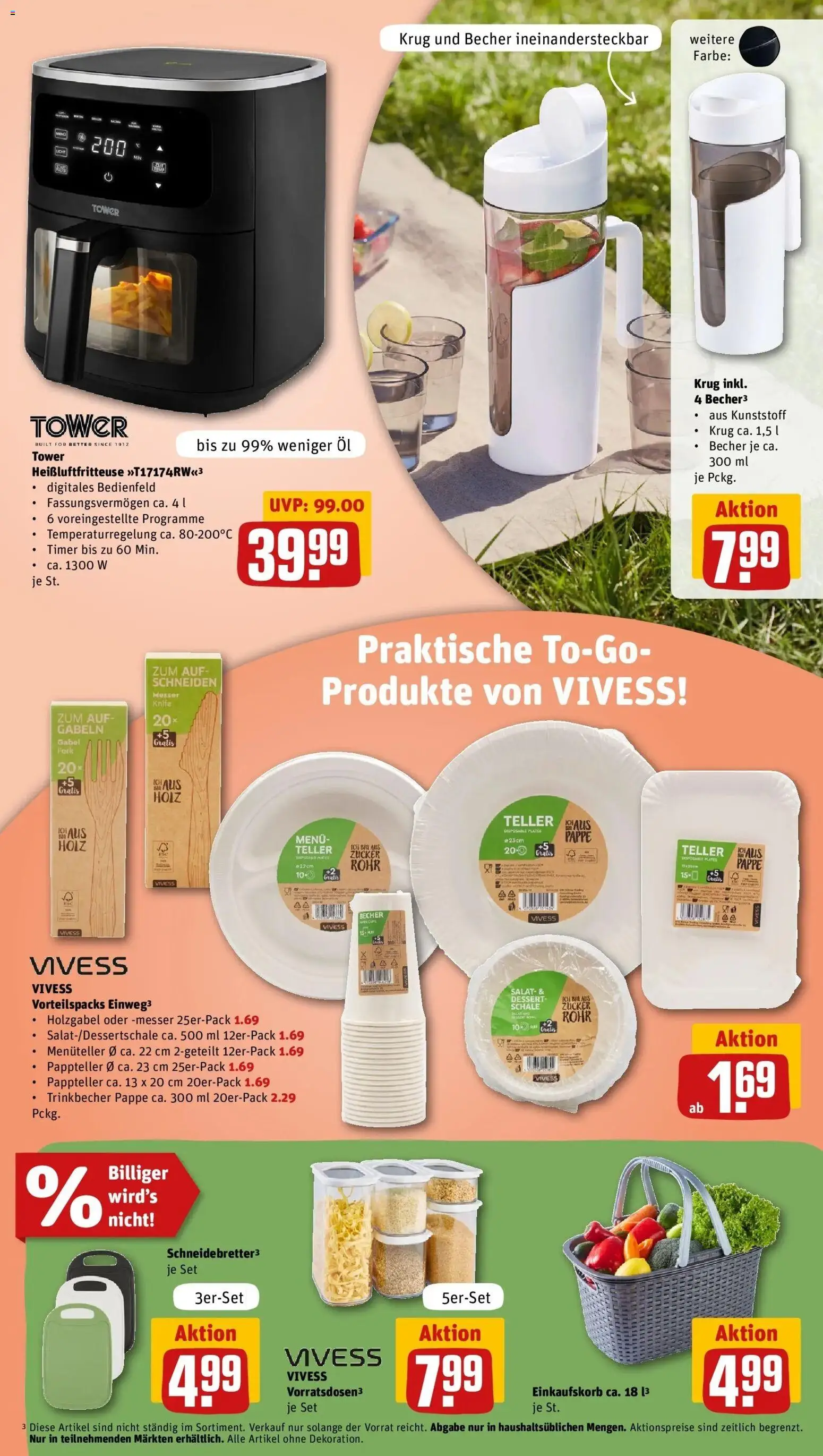 Rewe Prospekt Rottenburg – gültig ab 13.07.2026 | Seite: 27 | Produkte: Öl, Zucker, Heißluftfritteuse, Salat