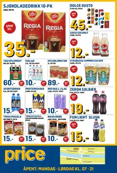 Forhåndsvisning av Price Lagerbutikk kundeavis mandag gyldig fra 16/10/2026 | Side: 2 | Produkter: Red bull, Brød, 1, Sportsdrikk