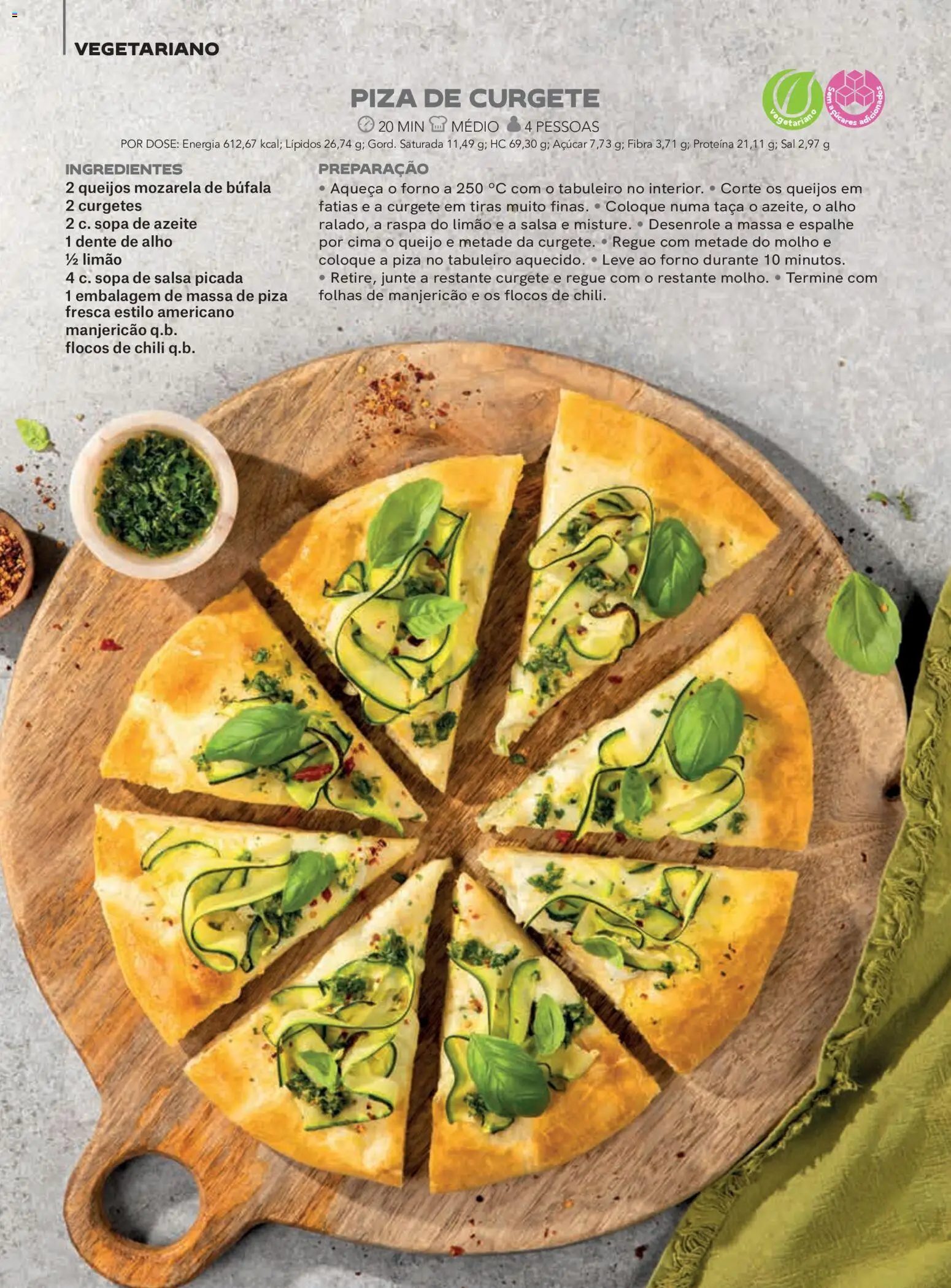 Continente - Folheto Magazine │ válido de 11/08/2026 | Página: 21 | Produtos: Curgete, Ingredientes, Sopa, Alho