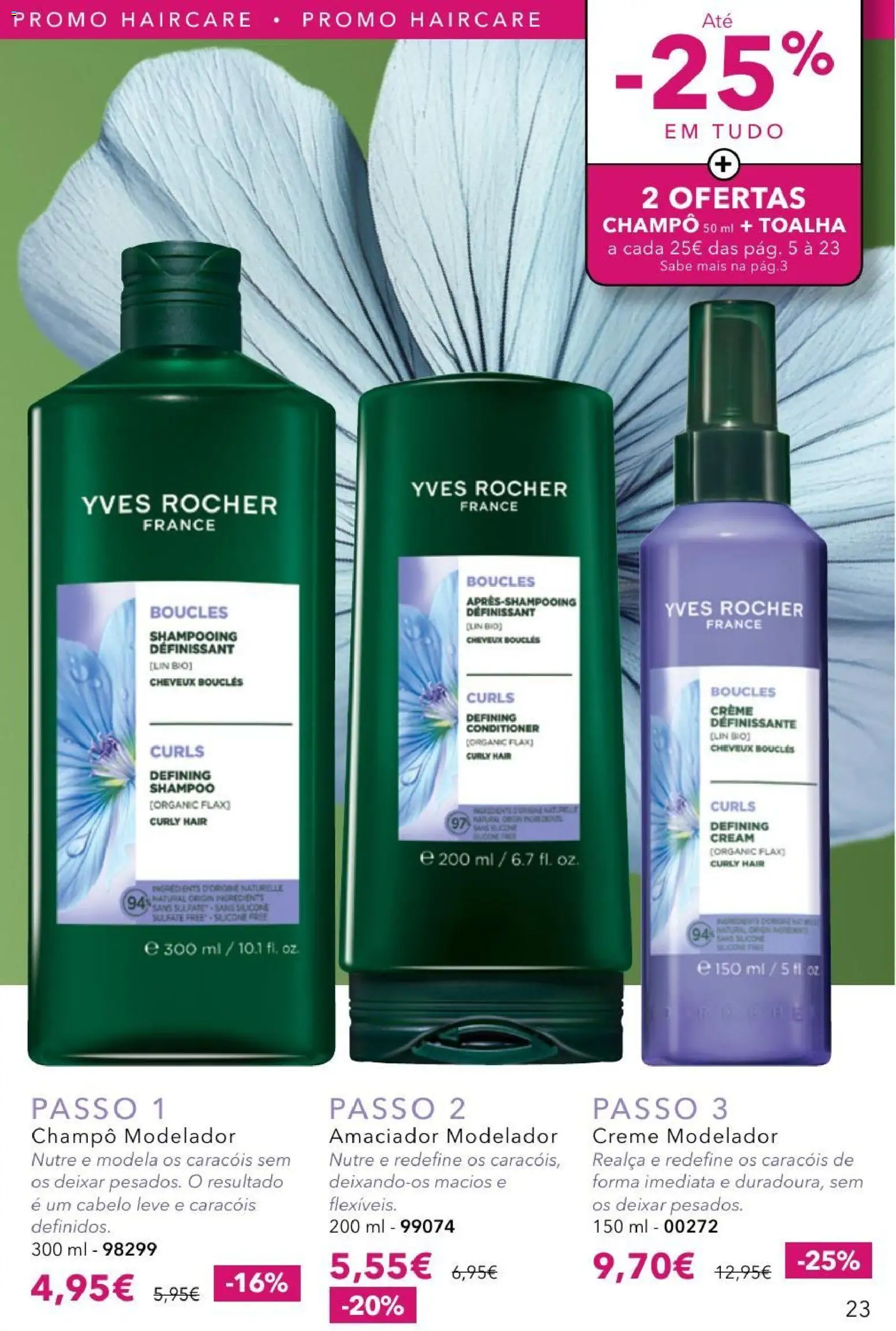 Yves Rocher catálogo 11 │ válido de 27/08/2026 | Página: 23 | Produtos: Champô, Shampoo, Creme
