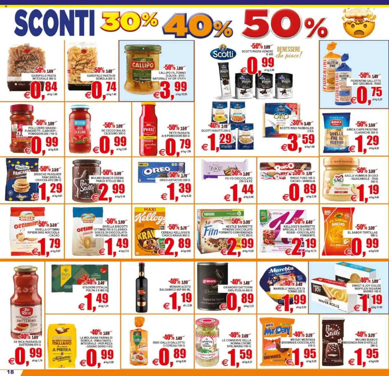 Volantino Pewex del 02/09/2026 | Pagina: 18 | Prodotti: Vaniglia, Ceci, Burro, Gallette