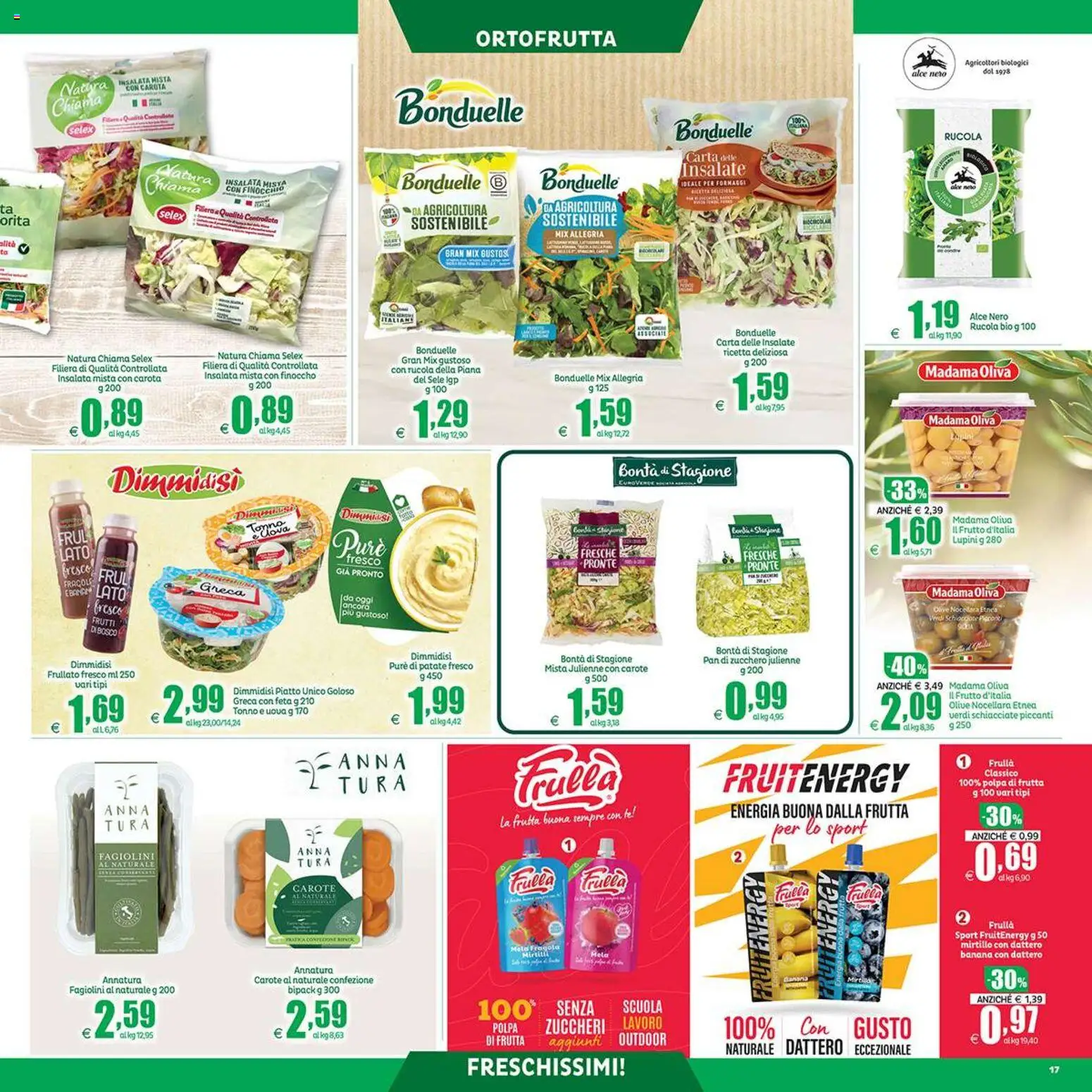 Volantino Elite Supermercati del 17/07/2026 | Pagina: 17 | Prodotti: Uova, Patate, Olive, Piatto