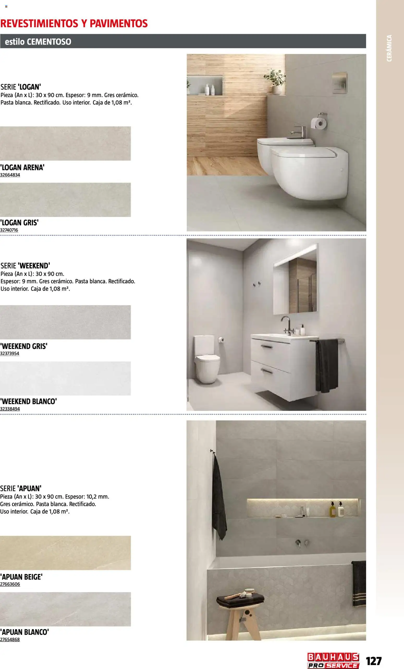 Bauhaus ProService │ válido desde el 11/05/2026 | Página: 127 | Productos: Pasta, Caja