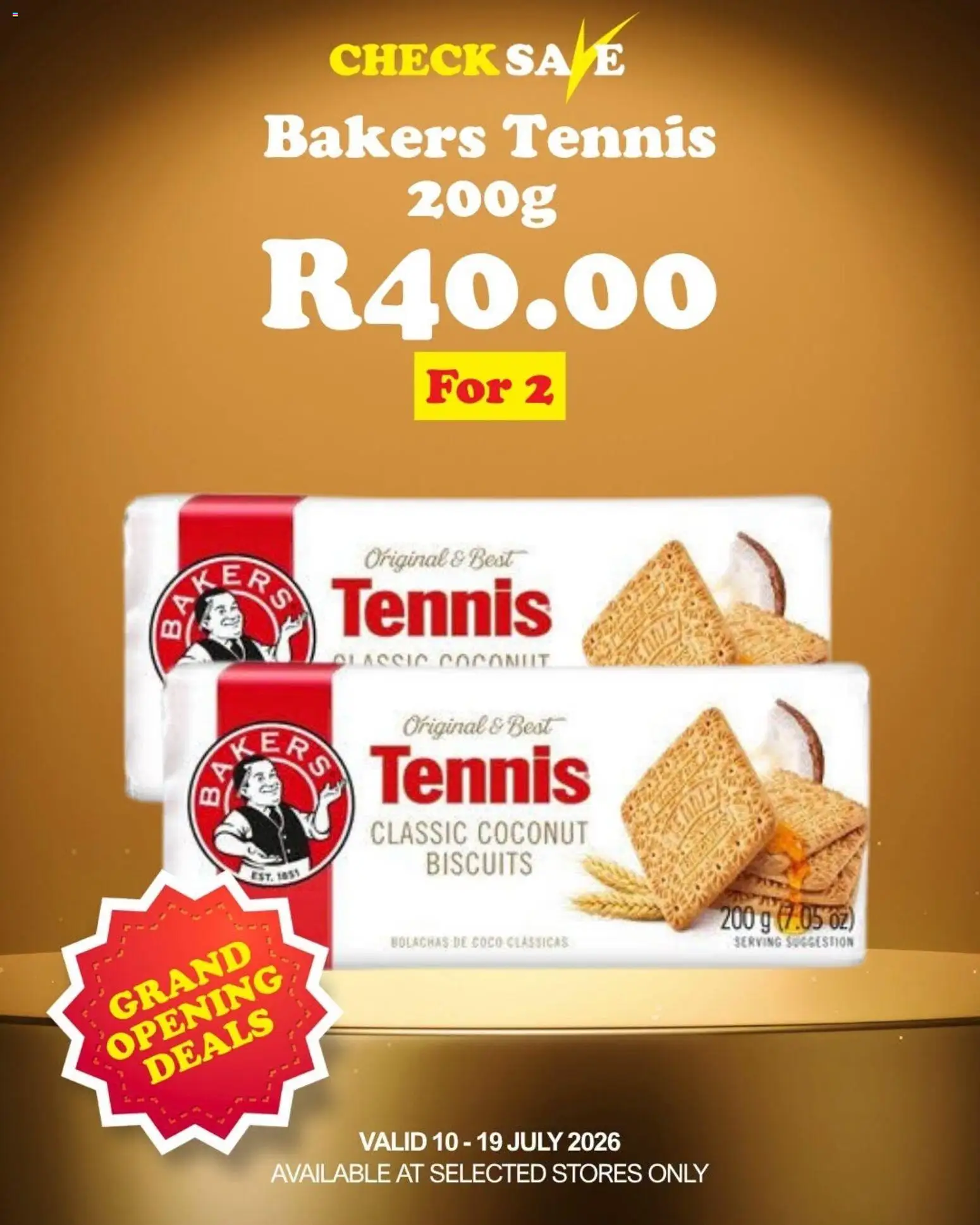 New Check Save catalogue – valid from 10/07/2026 | Page: 10 | Products: Biscuits