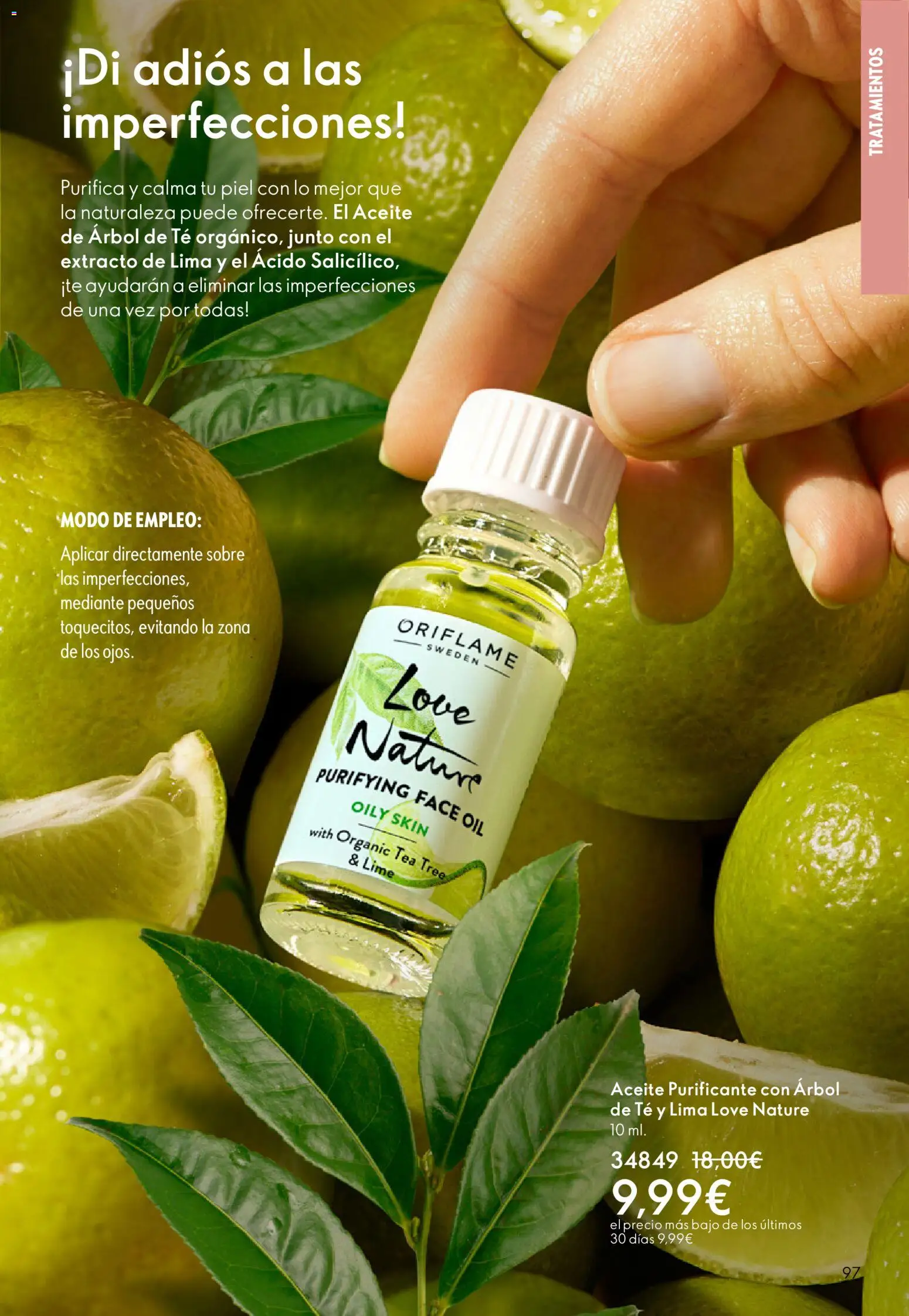 Oriflame - Catálogo Campaña 4 │ válido desde el 11.03.2026 | Página: 97 | Productos: Lima, Aceite, Té