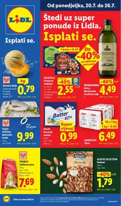 Lidl Katalog - Pregled kataloga iz trgovine Lidl, vrijedi od 20.07.2026
