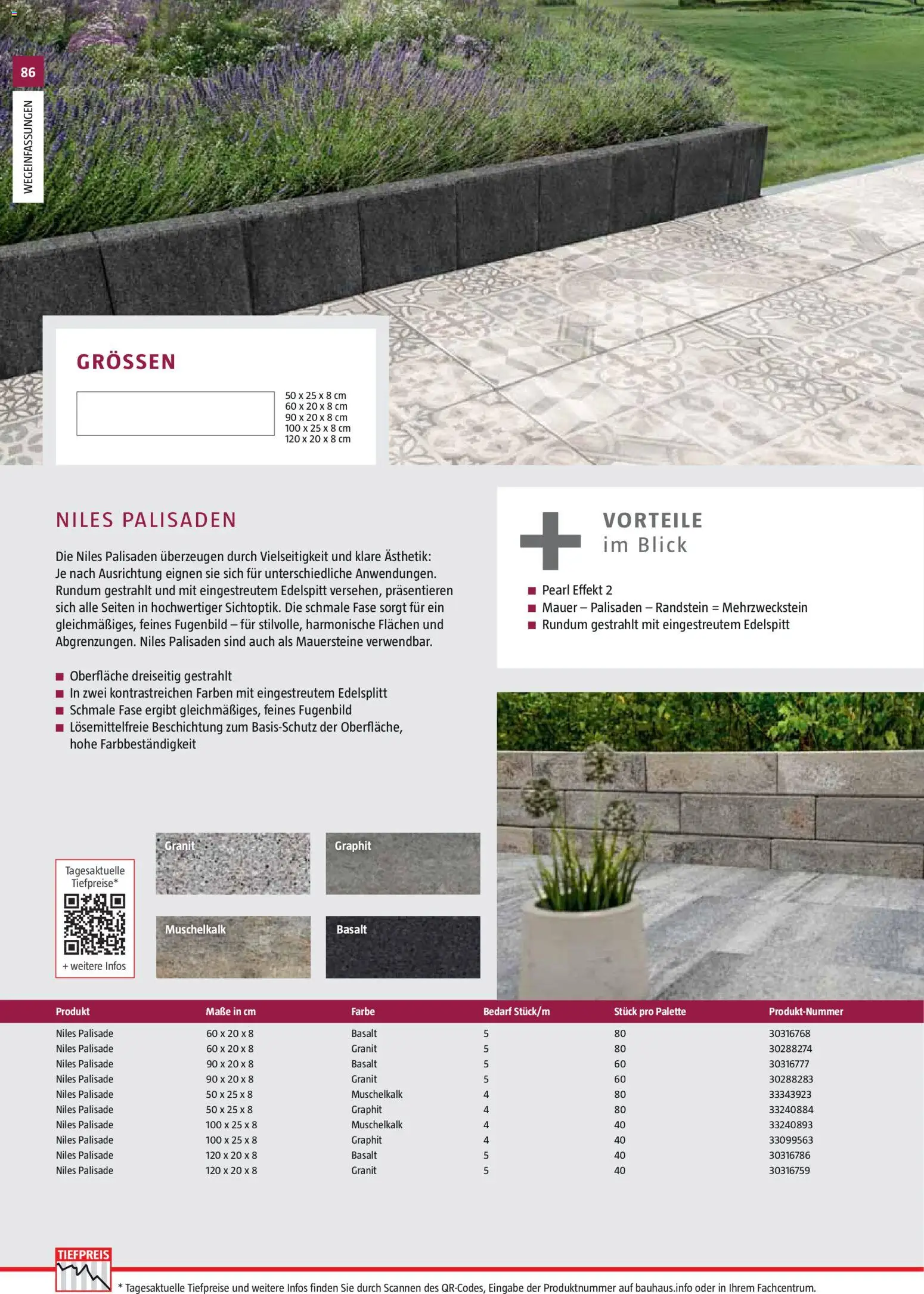Bauhaus Gartenbaumaterialien 2026 – gültig ab 02.03.2026 | Seite: 86