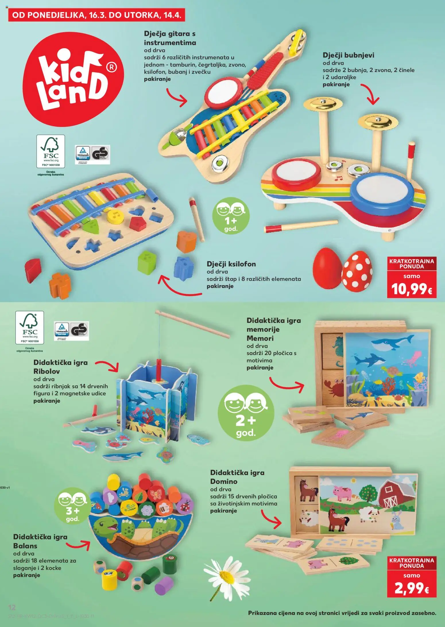 Kaufland HR akciós ujság - amely érvényes a következő dátumtól: 16.03.2026 | Oldal: 12