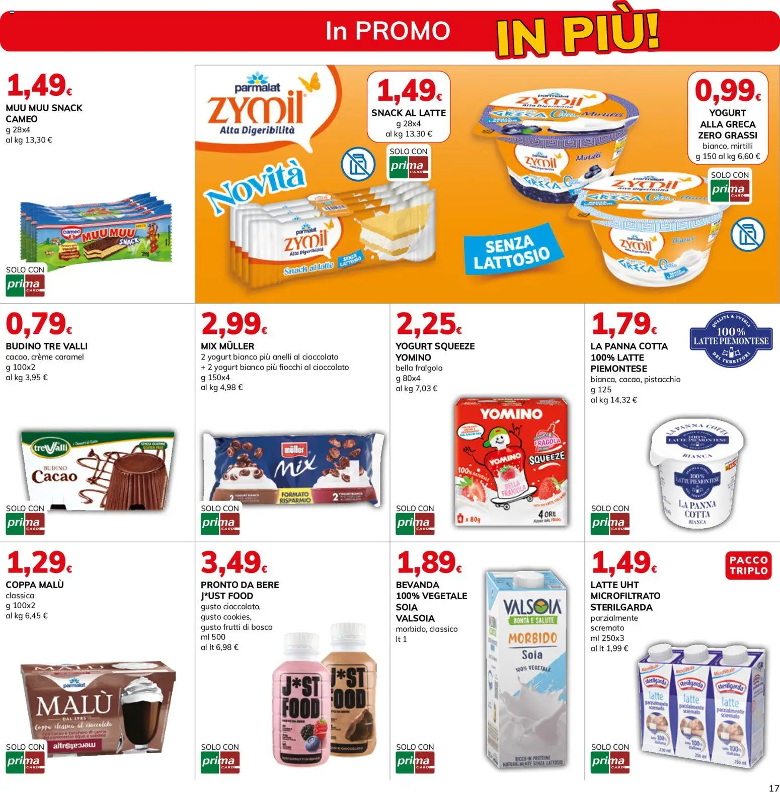 Volantino Basko del 29/09/2026 | Pagina: 17 | Prodotti: Pistacchio, Yogurt, Cioccolato, Budino