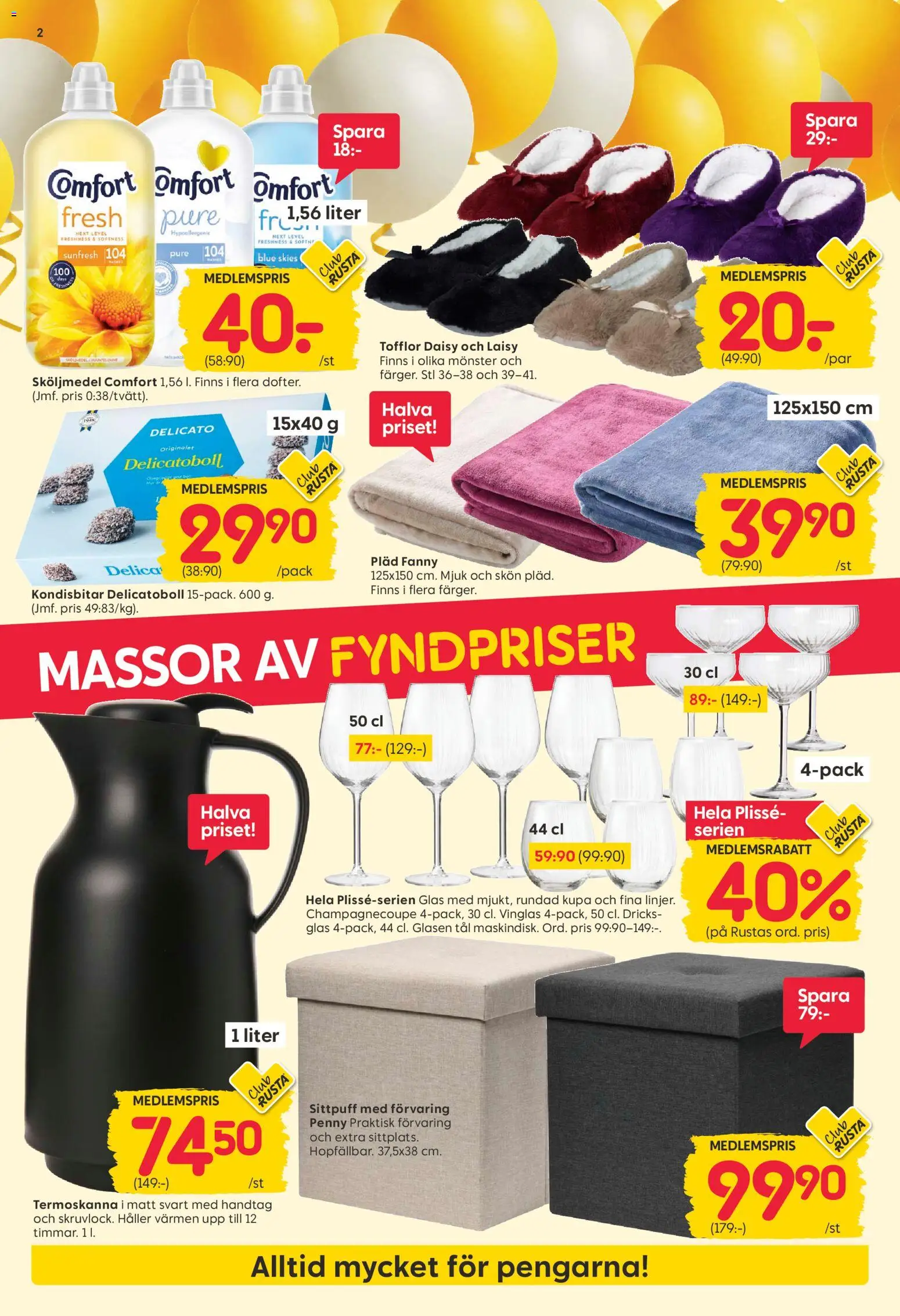 Rusta reklamblad aktuell från 26/10/2026 | Sida: 2