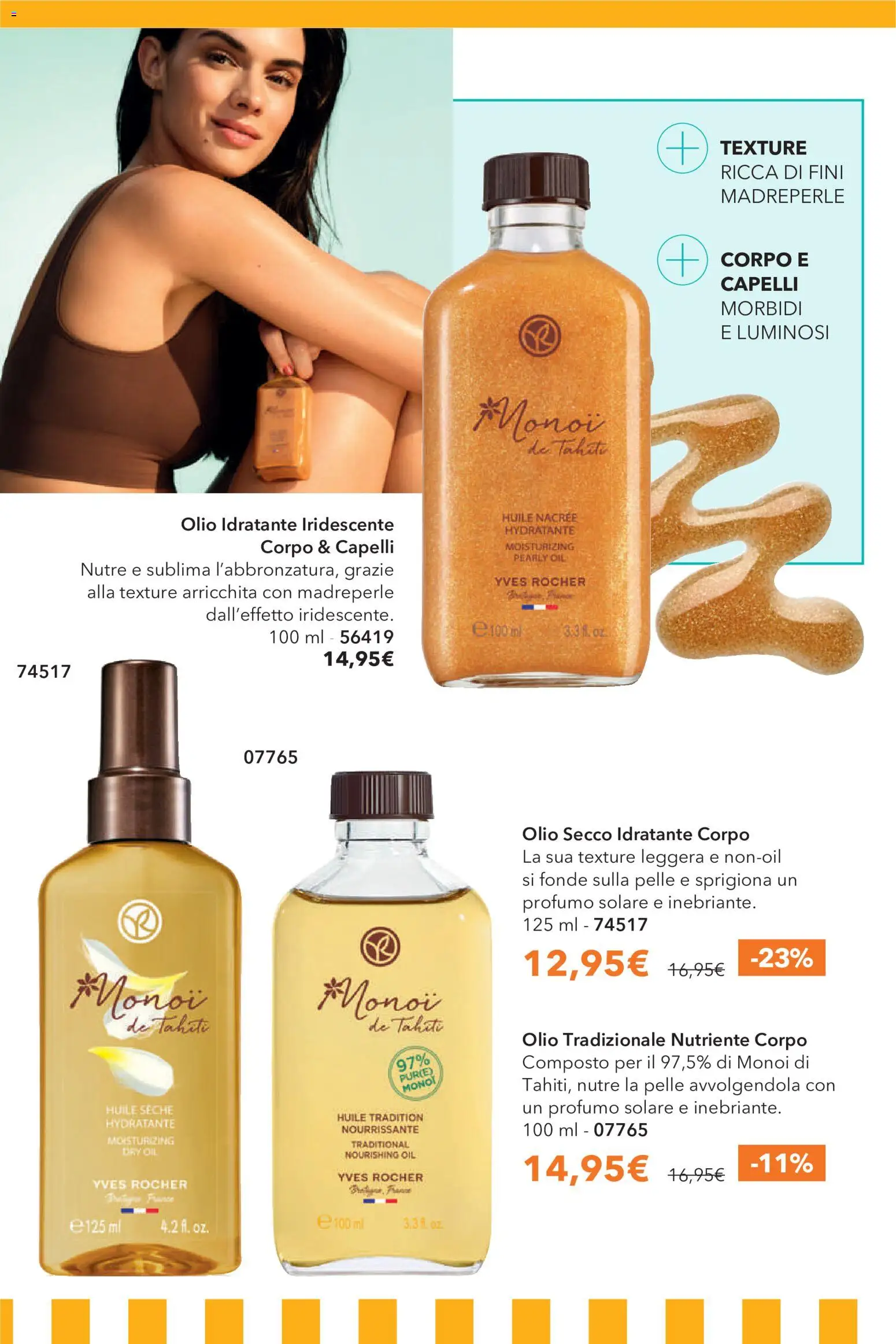 Volantino Yves Rocher del 04.06.2026 | Pagina: 10 | Prodotti: Olio, Profumo