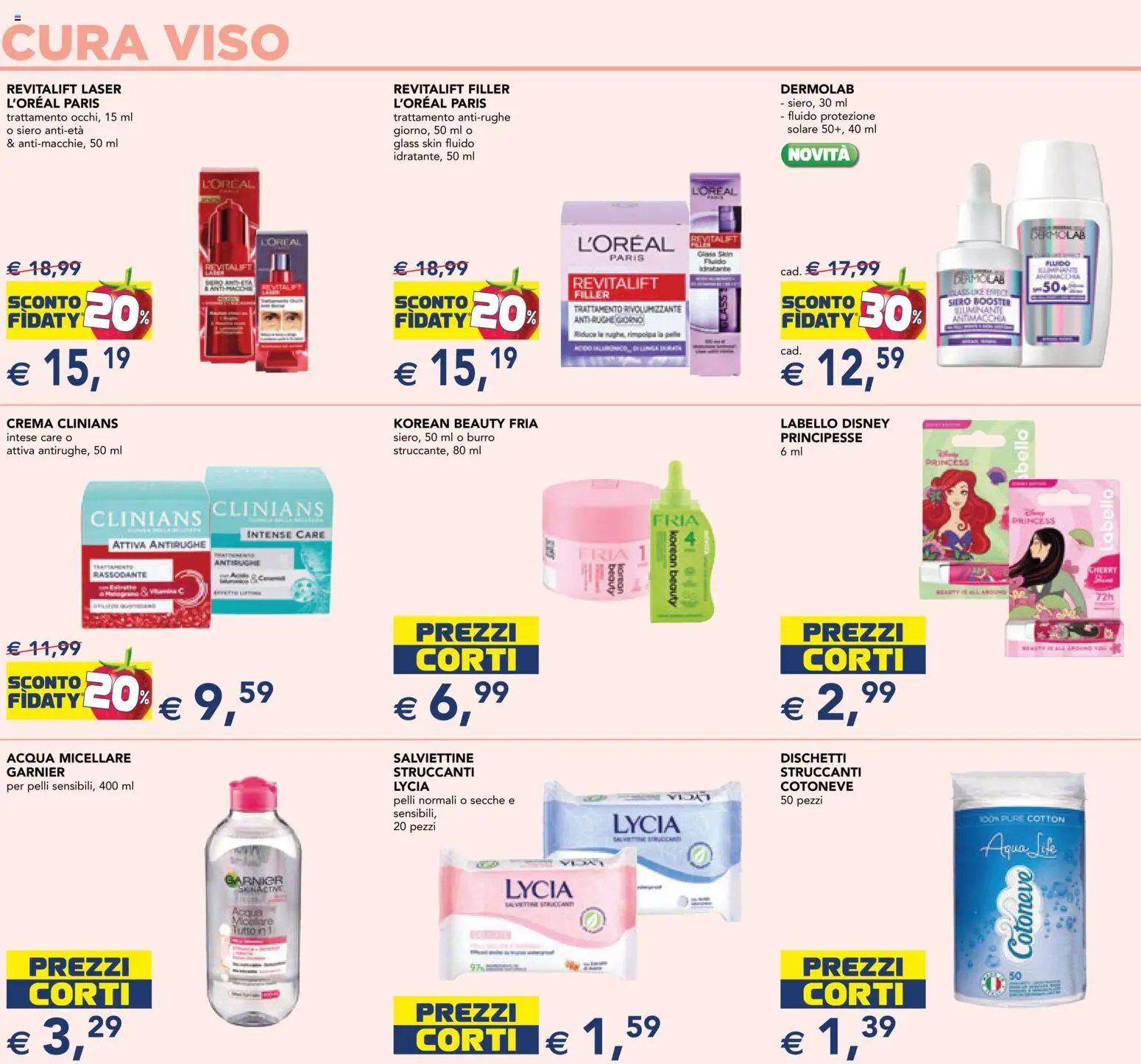 Volantino Esselunga S del 18.05.2026 | Pagina: 3 | Prodotti: Crema, Acqua micellare, Acqua, Burro