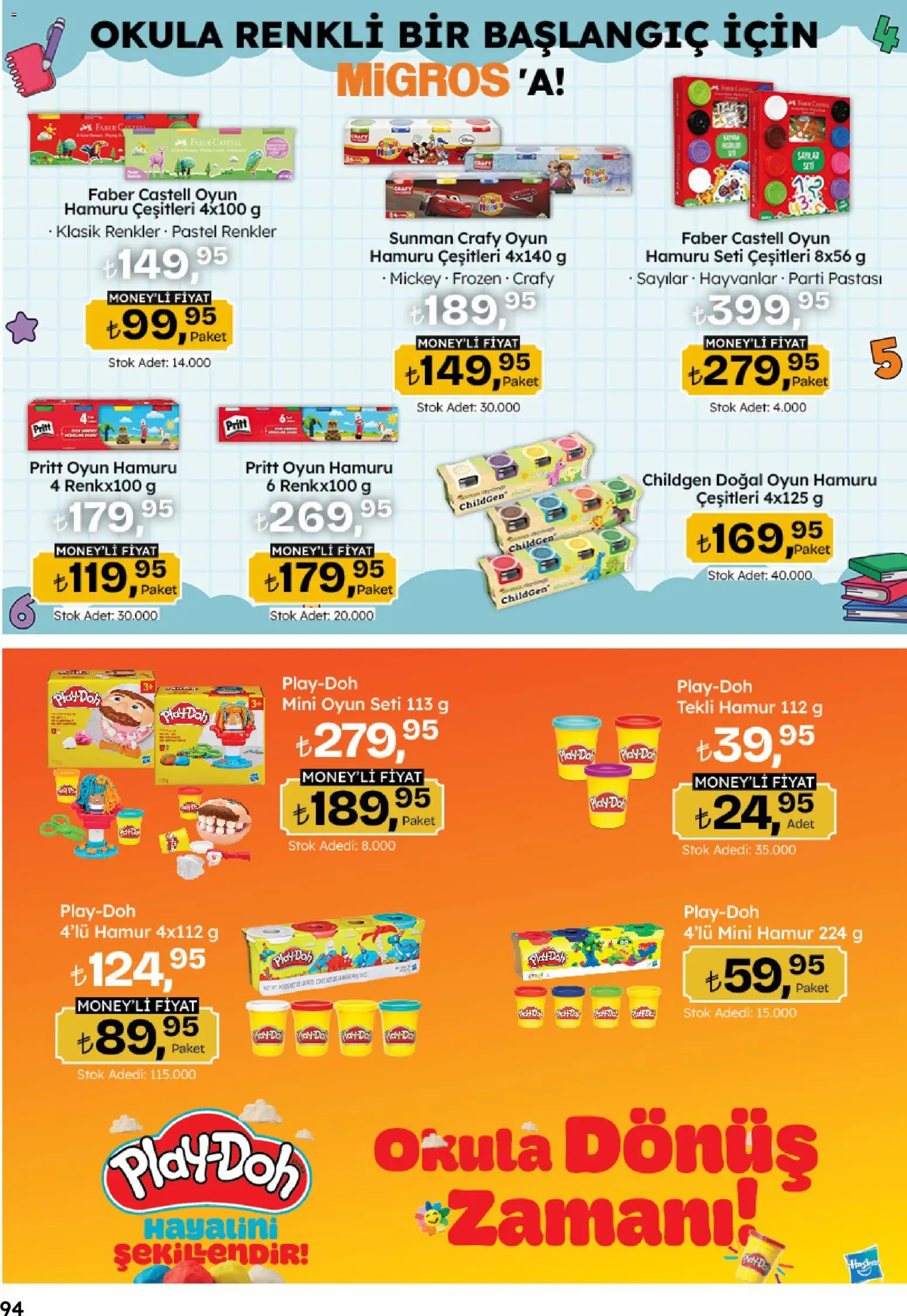 Migros Katalog - 5M Migroskop Dijital - 10 Eylül 2026 tarihinden itibaren geçerlidir | Sayfa: 94 | Ürünler: Oyun hamuru, Oyun