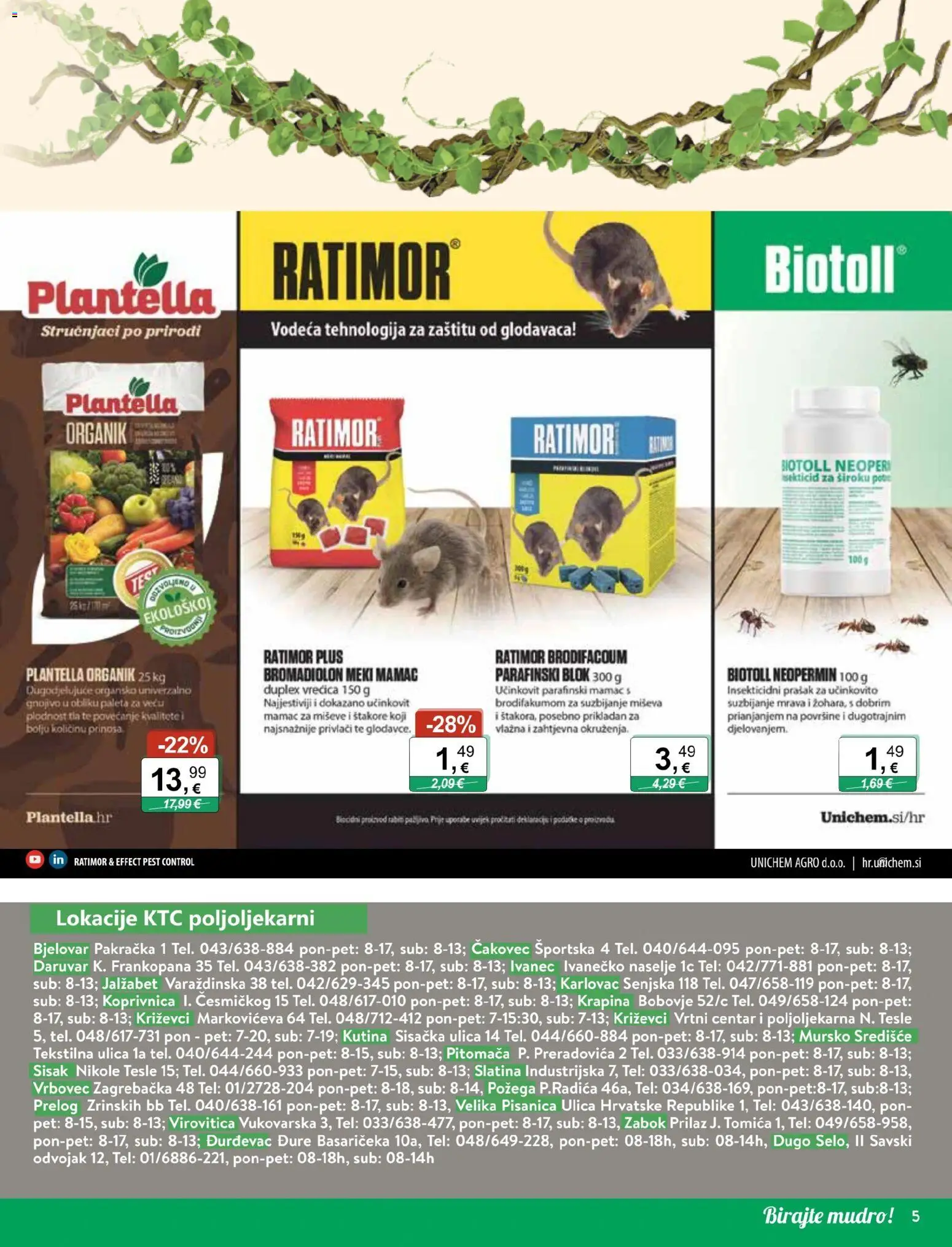 KTC katalog | vrijedi od 02.09.2026 | Stranica: 5 | Proizvodi: Paleta, Gnojivo
