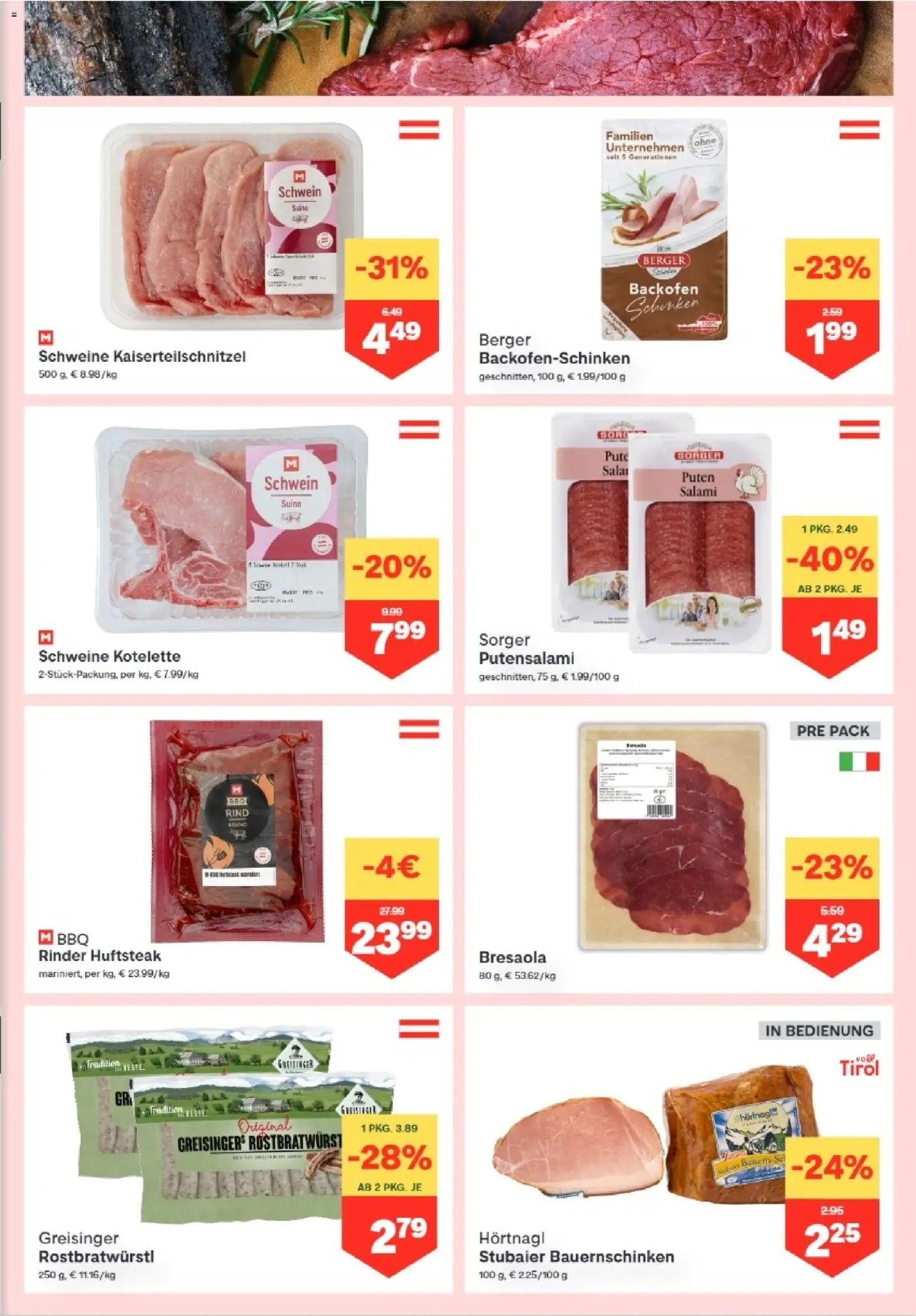 MPREIS Lenzing gültig ab 13.05.2026 | Seite: 3 | Produkte: Salami