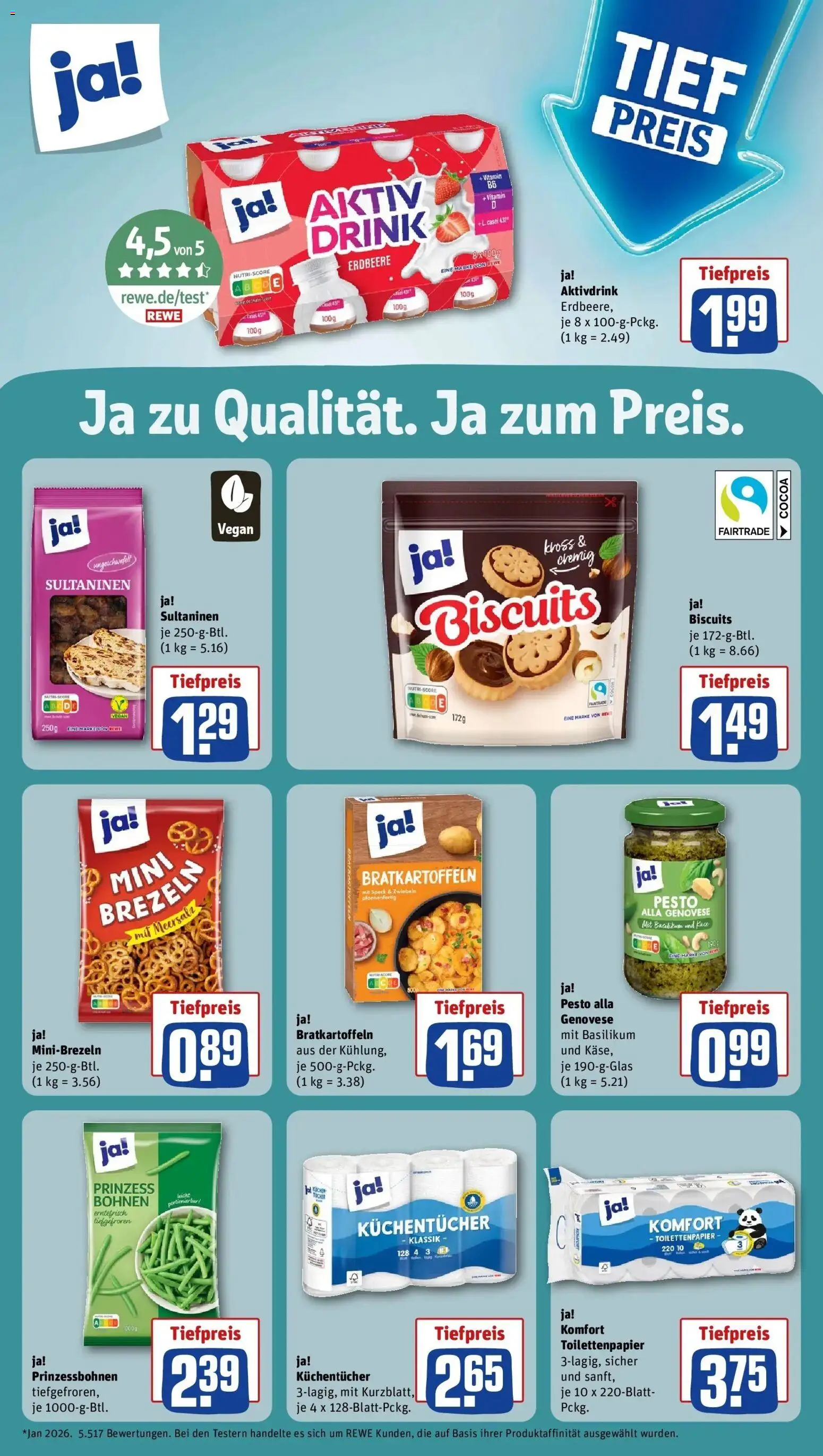 REWE Prospekt ab 12.10.2026 zum Blättern » Angebote | Seite: 17 | Produkte: Toilettenpapier