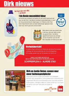 Dirk folder - Voorbeeld van een folder van Dirk, geldig van 14-10-2026 | Pagina: 20 | Producten: Vloeibaar wasmiddel, Tafel, Was, Appelmoes