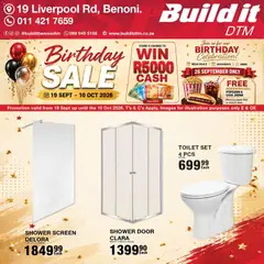 Build It specials catalogue – valid from 19/09/2026 | Page: 10 | Products: Boerewors, Toilet, Shower, Popcorn