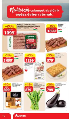 Auchan akciós újság - amely érvényes a következő dátumtól: 11.06.2026 | Oldal: 10