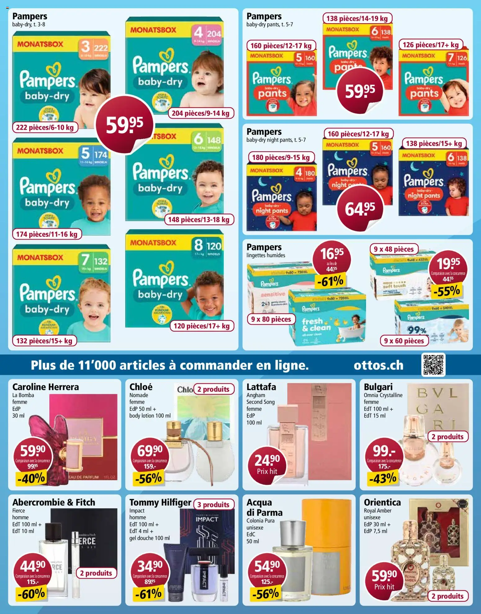 Otto's aktionen FR – gültig ab 04.08.2026 | Seite: 14 | Produkte: Eau de Parfum, Parfüm, Body Lotion, Pampers