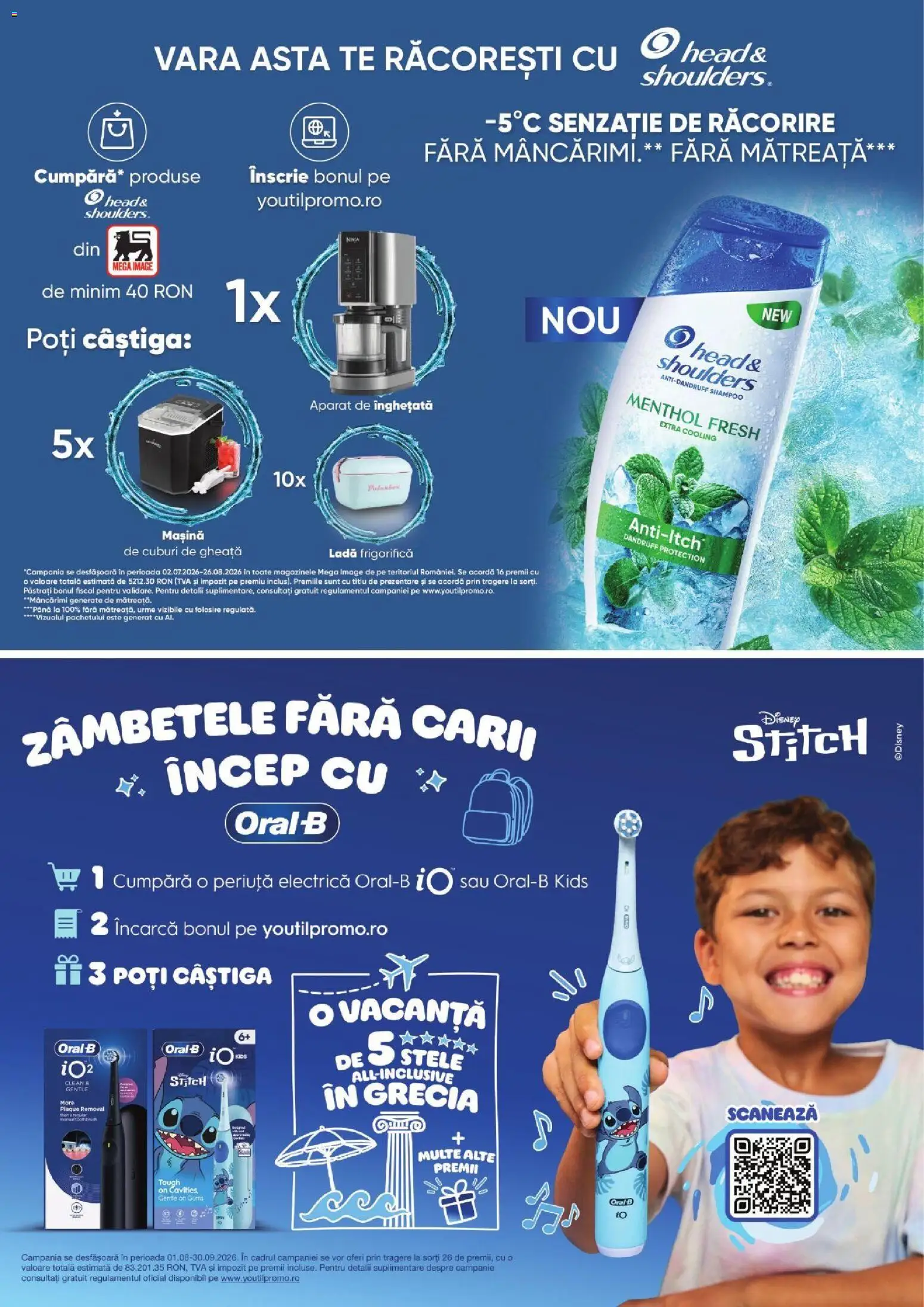 Noul catalog Mega Image – valabil de la 30.07.2026 | Pagină: 46 | Produse: Pomelo, Înghețată, Ladă frigorifică