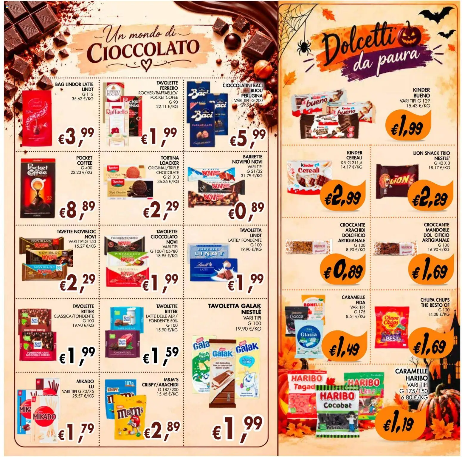 Volantino Coal del 22/10/2026 | Pagina: 20 | Prodotti: Pistacchio, Caramelle, Latte, Cacao