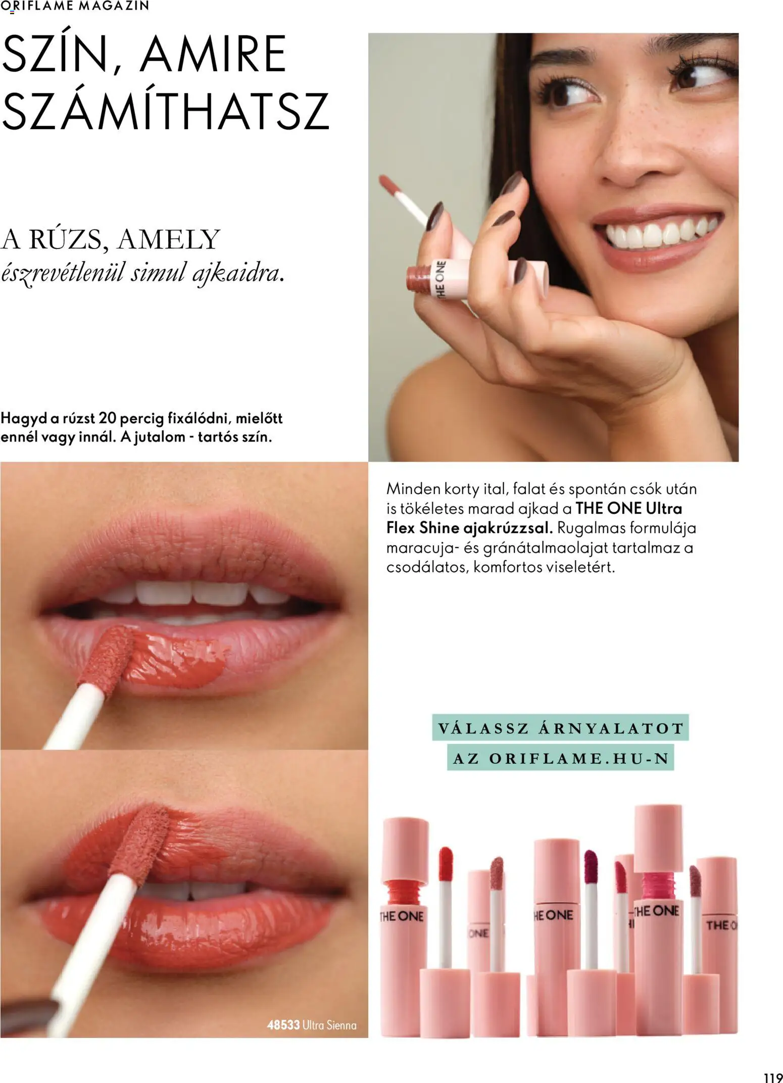 Oriflame akciós ujság - amely érvényes a következő dátumtól: 2026.09.30. | Oldal: 119 | Termékek: Magazin