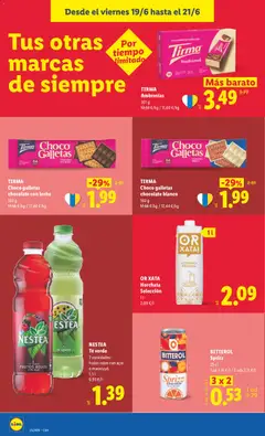 Vista previa BITTEROL Sprizz, BITTEROL Sprizz 25 cl válido desde el 15.06.2026 | Página: 56 | Productos: Leche, Chocolate, Té, Galletas