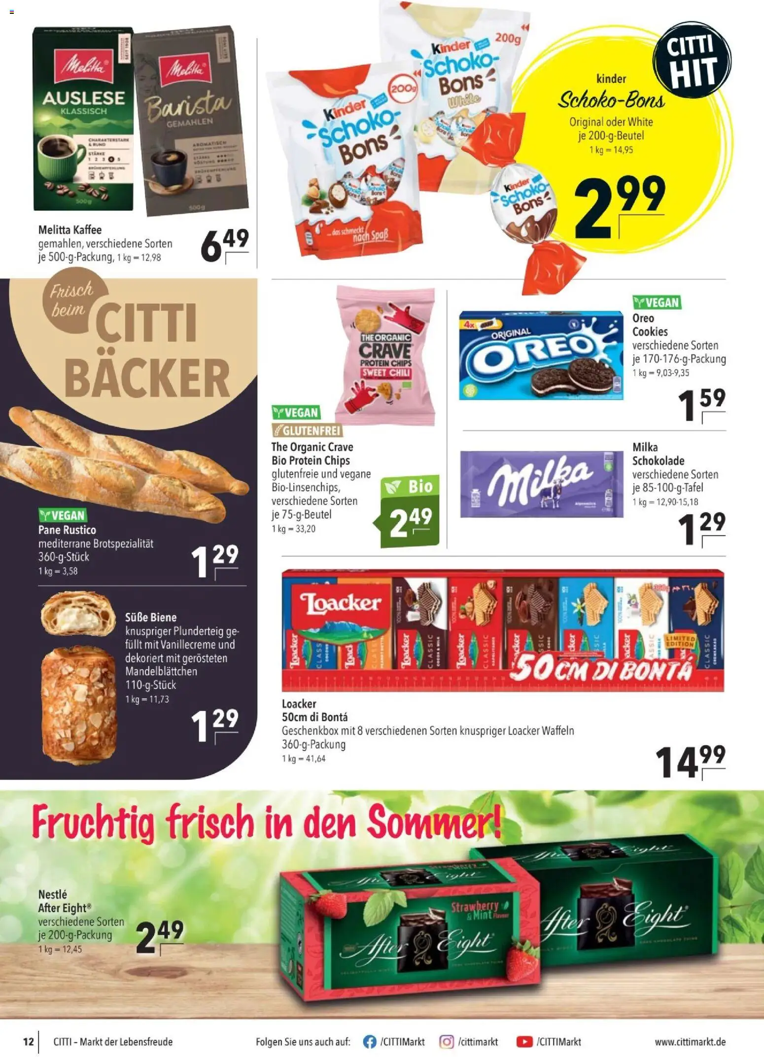 CITTI tilbudsavis – gyldig fra 03.06.2026 | Side: 14 | Produkter: Chips, Cookies, Hammer, Oreo