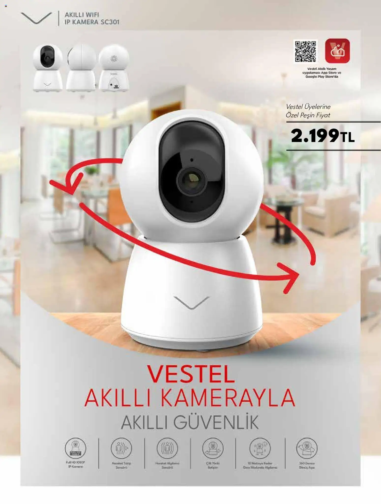 Vestel - Mobil ve Akıllı Ürünler - 01 Ağustos 2026 tarihinden itibaren geçerlidir | Sayfa: 5 | Ürünler: Kamera