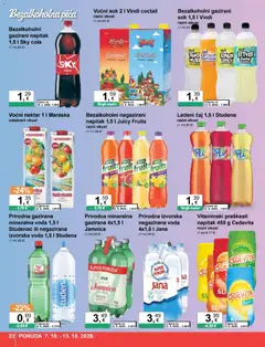 KTC Katalog - Pregled kataloga iz trgovine KTC, vrijedi od 07.10.2026 | Stranica: 22 | Proizvodi: Sok, Nektar, Negazirana voda, Napitak