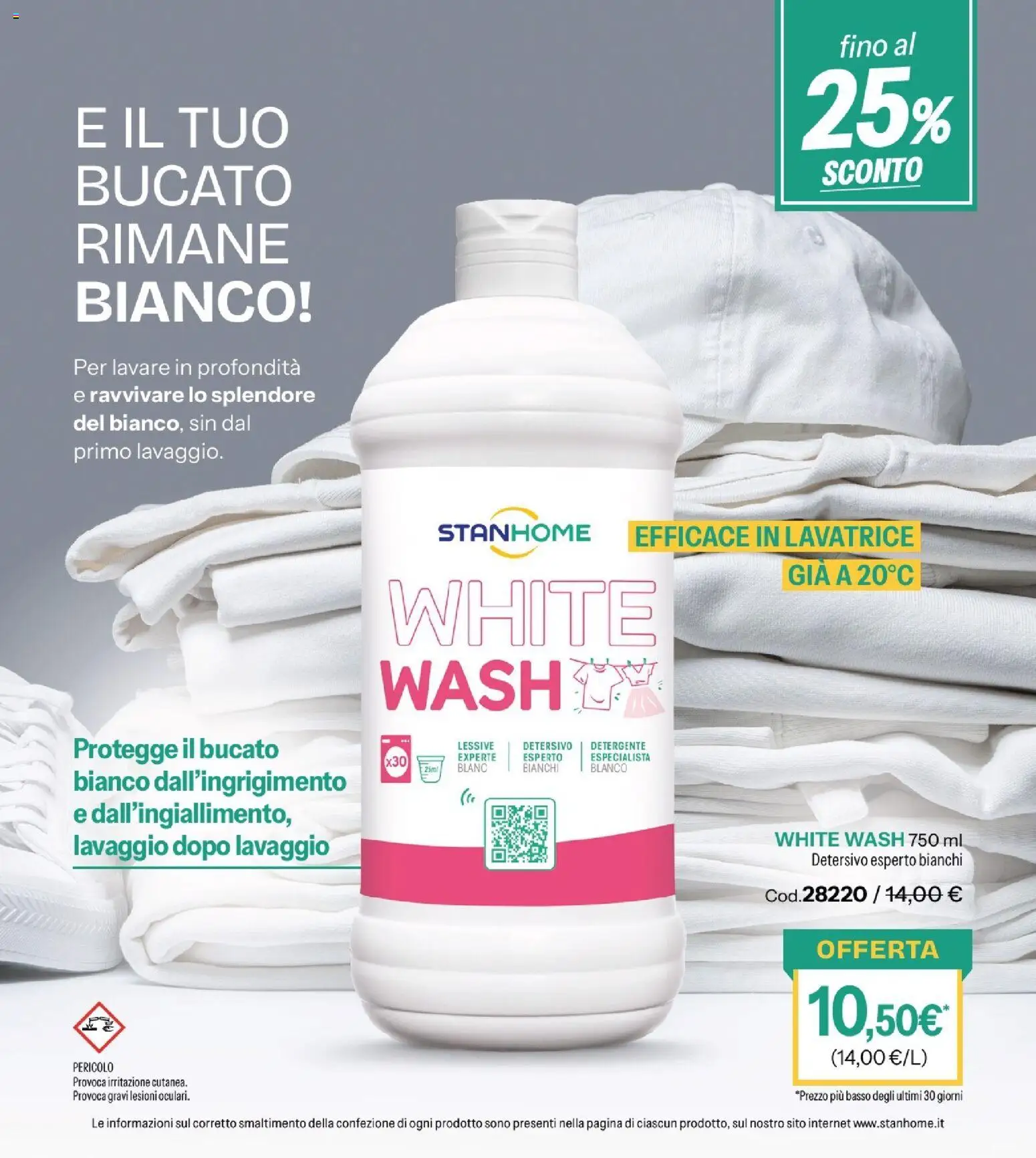 Volantino Stanhome del 23/06/2026 | Pagina: 18 | Prodotti: Detergente, Lavatrice