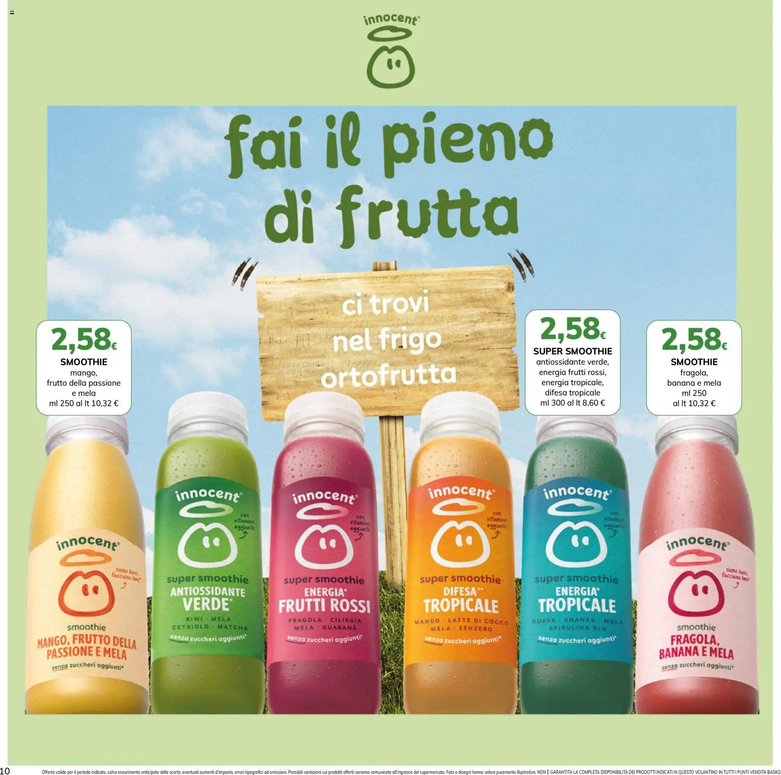 Volantino Basko del 21/08/2026 | Pagina: 10 | Prodotti: Frutta, Latte, Cocco, Zenzero