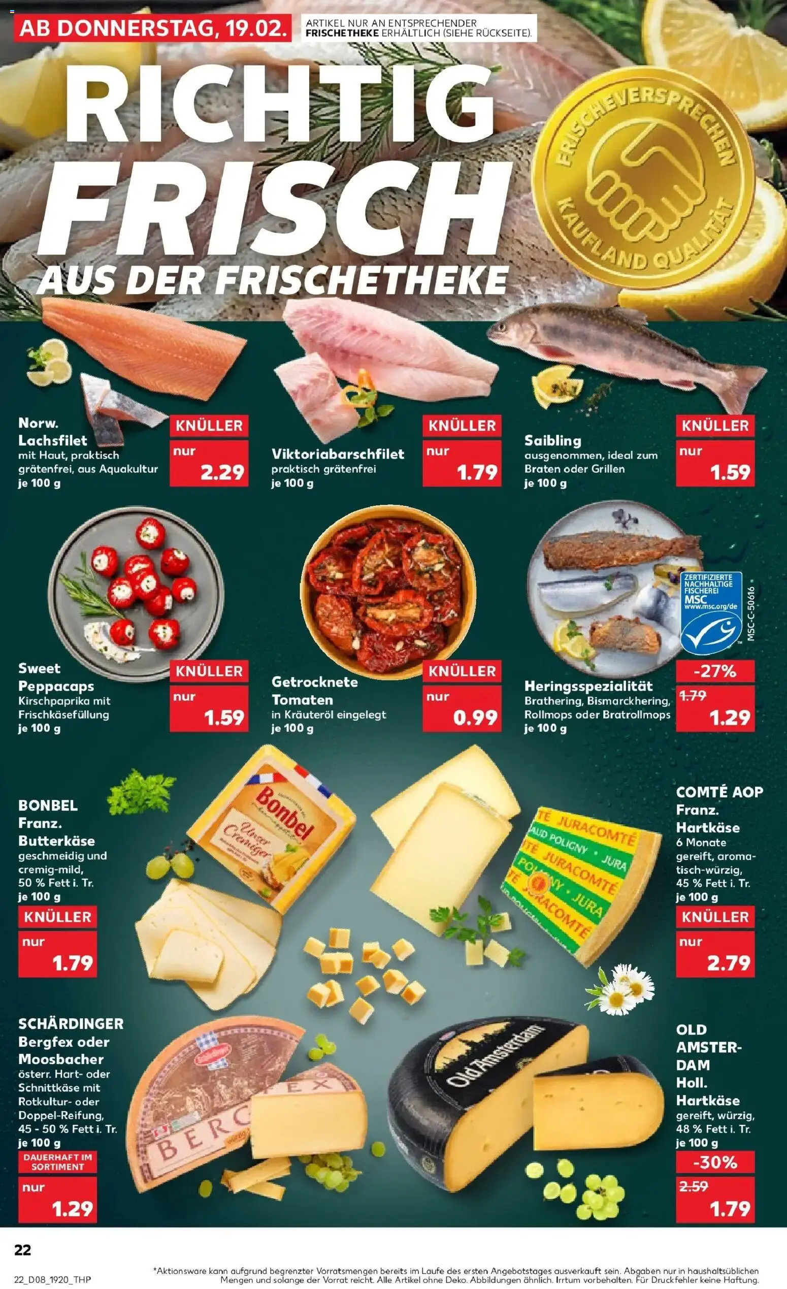 Kaufland prospekt Hermeskeil	 – gültig ab 19.02.2026 | Seite: 30 | Produkte: Butter, Tomaten