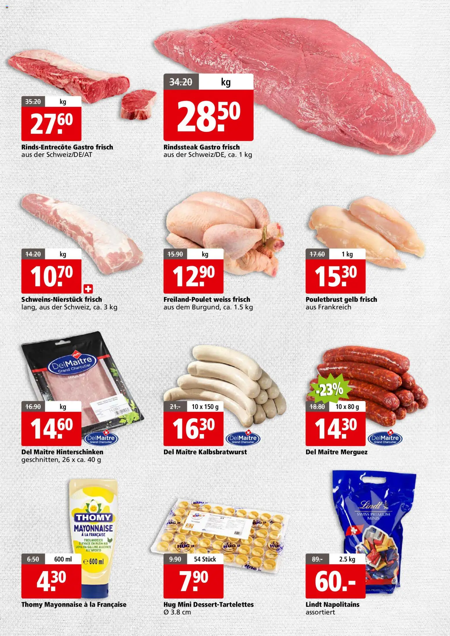 Aligro aktionen Business Chavannes, Matran, Genf, Sitten – gültig ab 11.05.2026 | Seite: 3 | Produkte: Pouletbrust, Mayonnaise