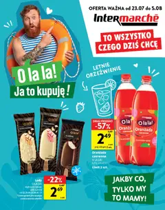 Pogląd oferty "Intermarche gazetka - O La La! Ja to kupuję" - ważna od 23.07.2026