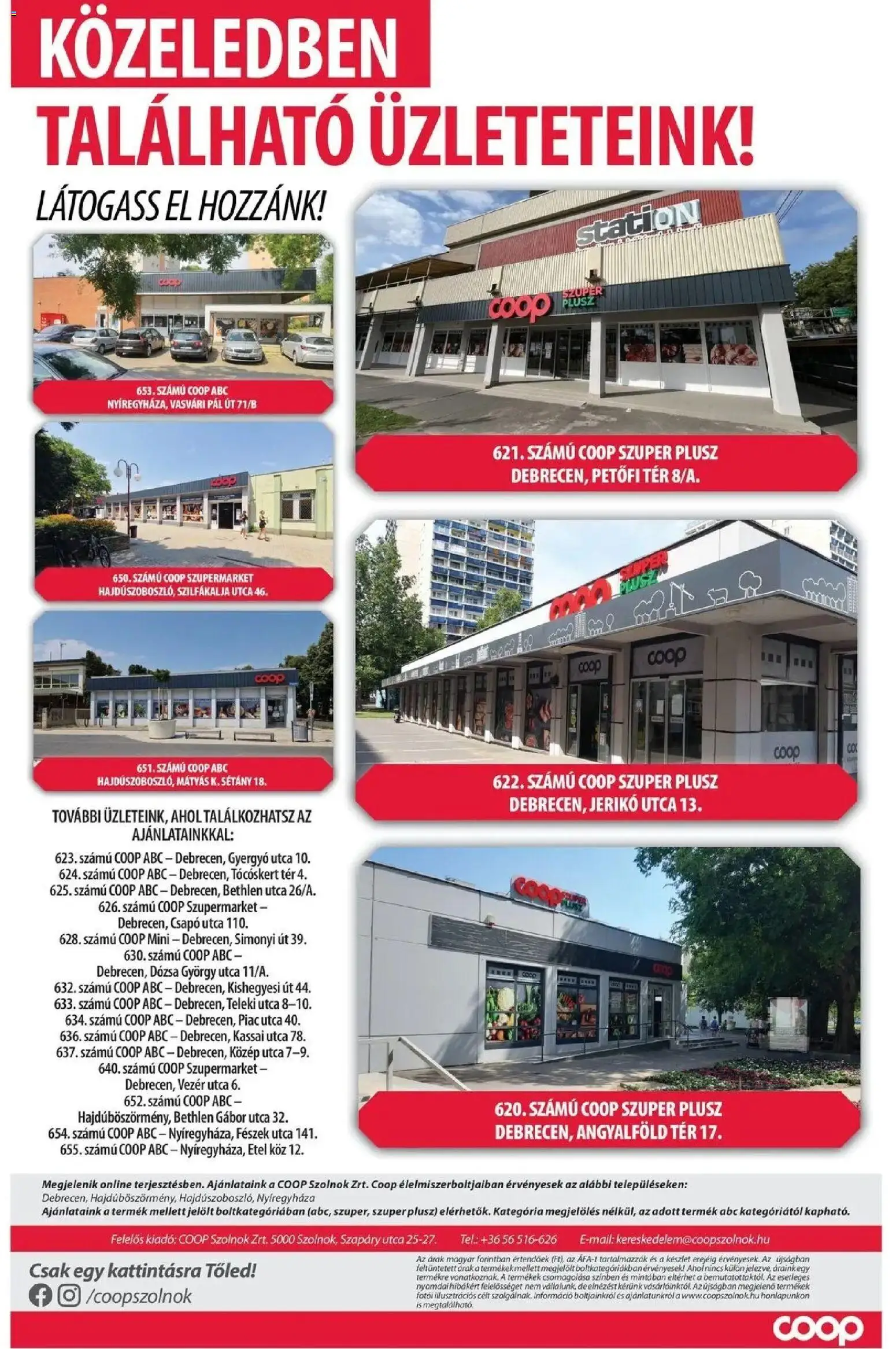 COOP Szolnok akciós újság Debrecen - 2026.09.17. -tól/töl > akció, lapozható szórólap 🛍️ | Oldal: 7