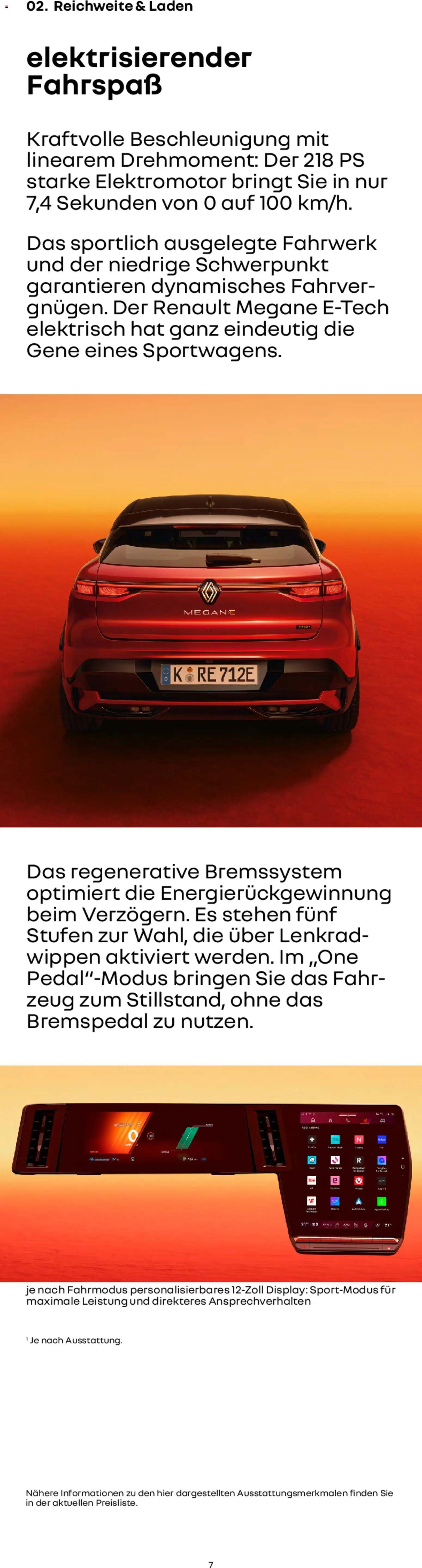 Renault Megane E-Tech – gültig ab 14.01.2026 | Seite: 7