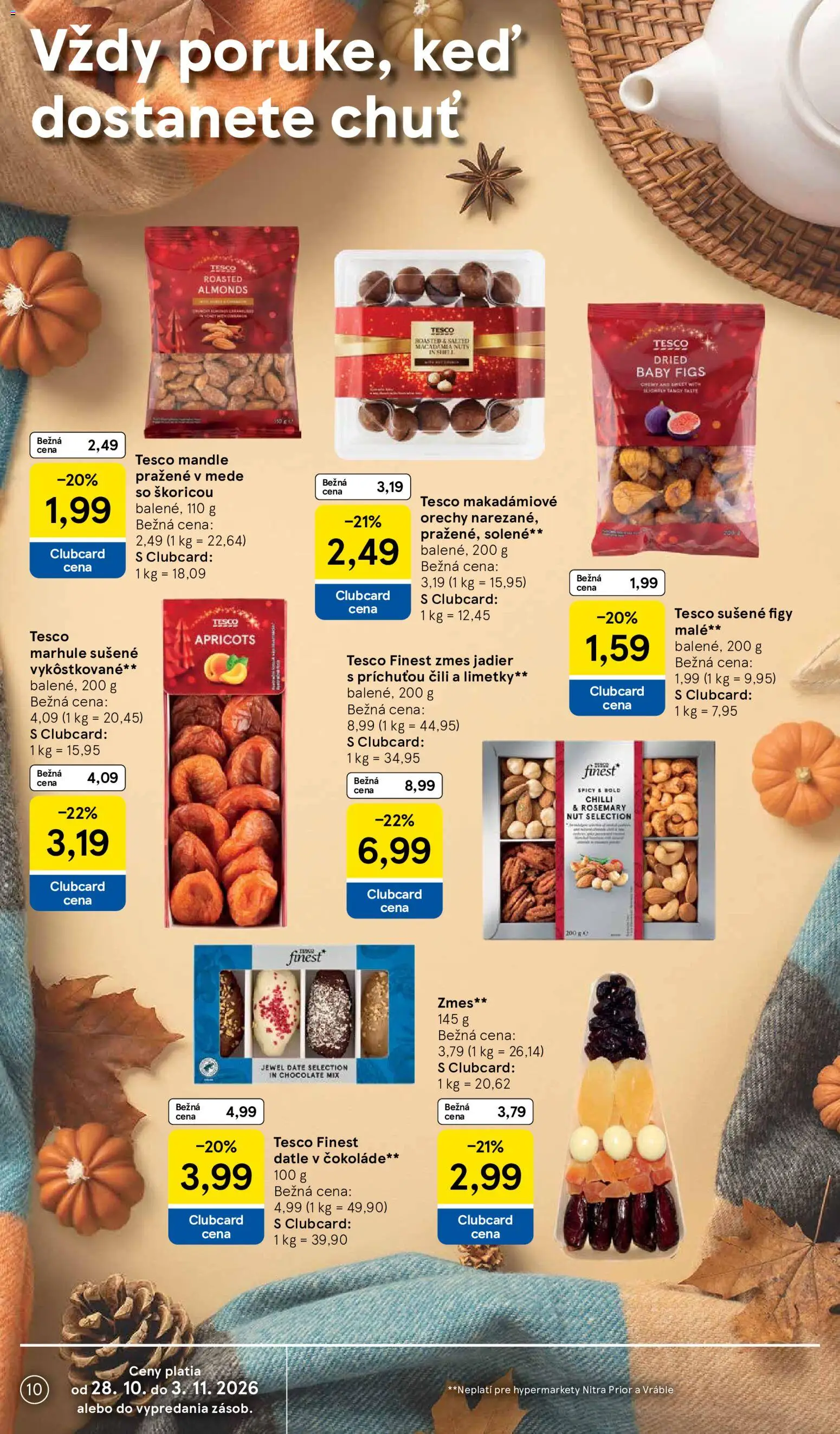 Nové Tesco akcie – leták je platný od 28.10.2026 | Strana: 10