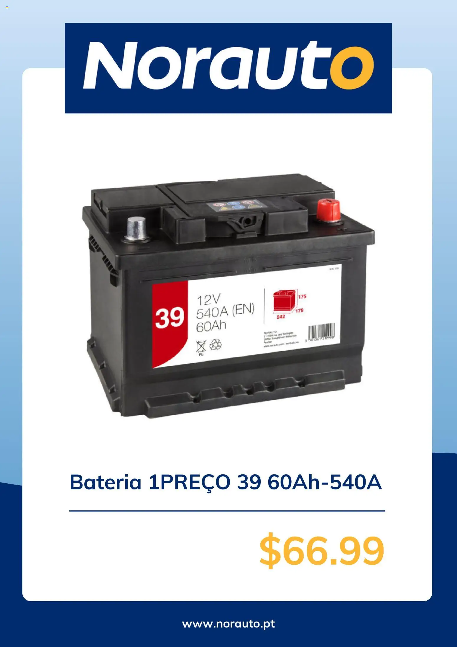 Norauto folheto │ válido de 05/10/2026 | Página: 7 | Produtos: Bateria