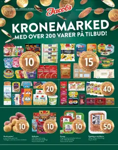 Forhåndsvisning av Jacobs kundeavis gyldig fra 19/10/2026