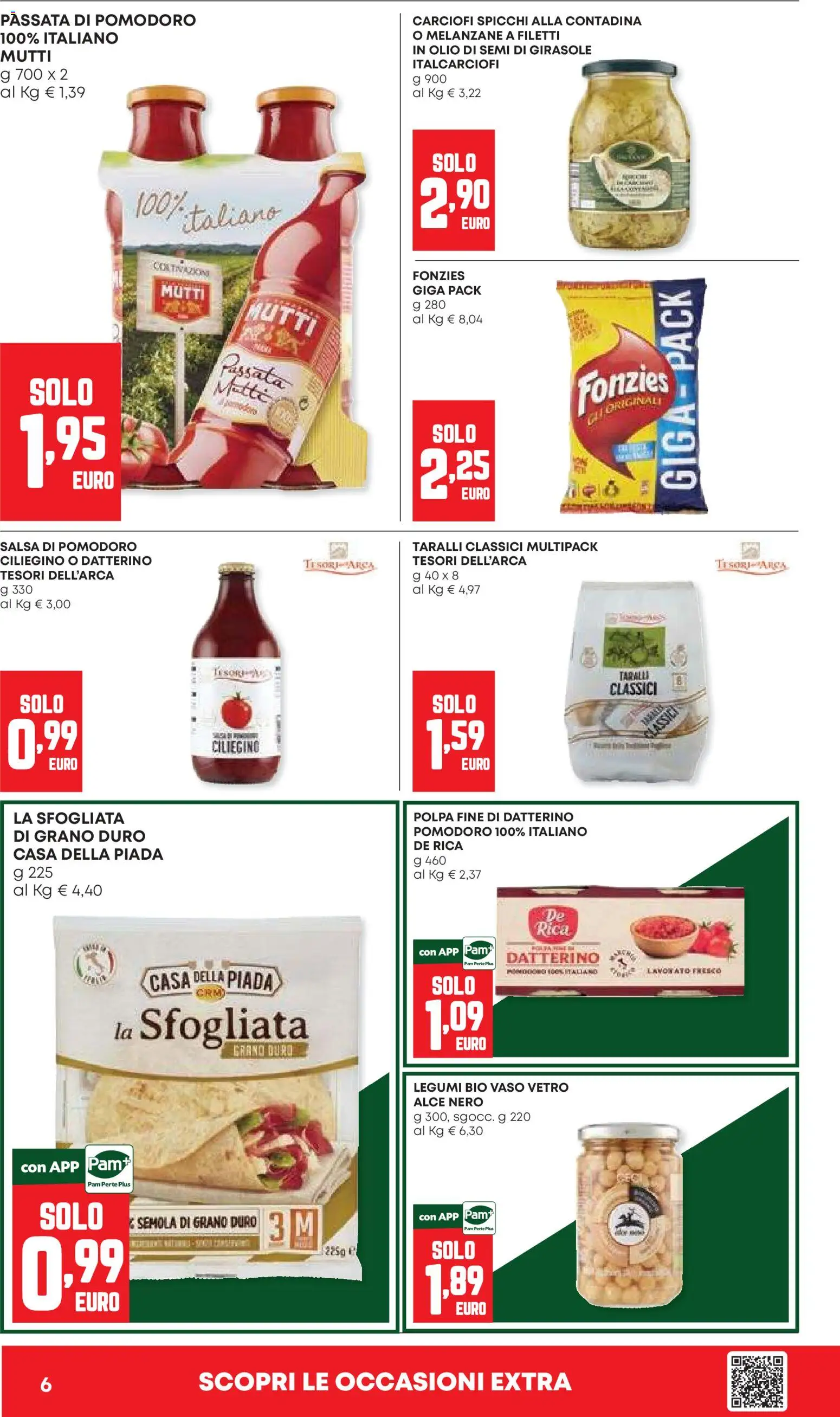 Volantino Panorama del 27/08/2026 | Pagina: 6 | Prodotti: Olio di semi, Mutti, Taralli, Olio di semi di girasole